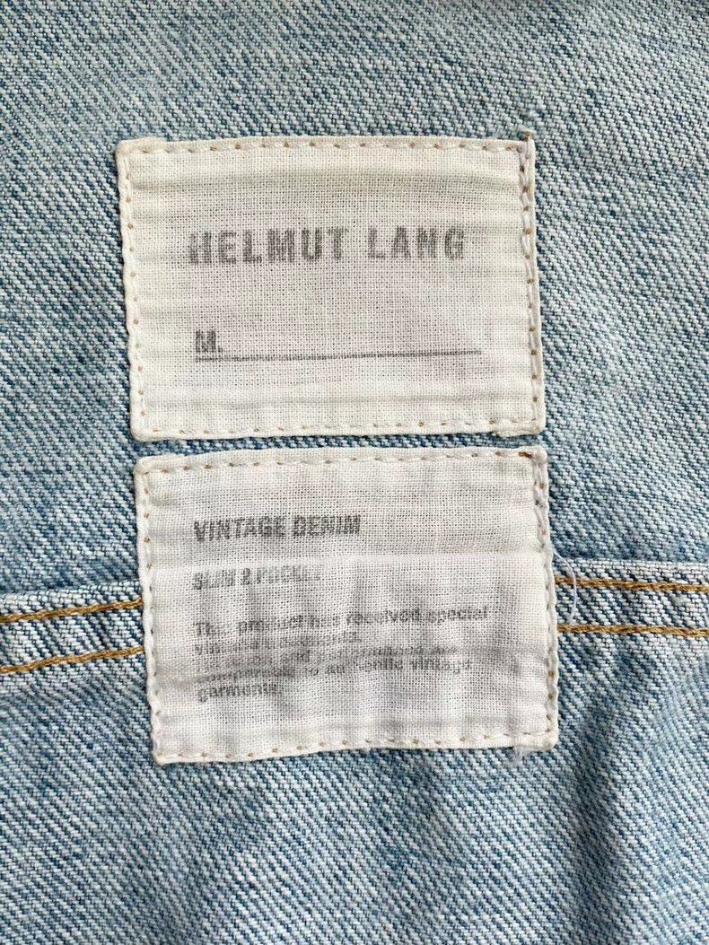 Helmut Lang HELMUT LANG size36 Water-washed denim jacket Size XXS / US 00 / IT 34 - 3 Thumbnail