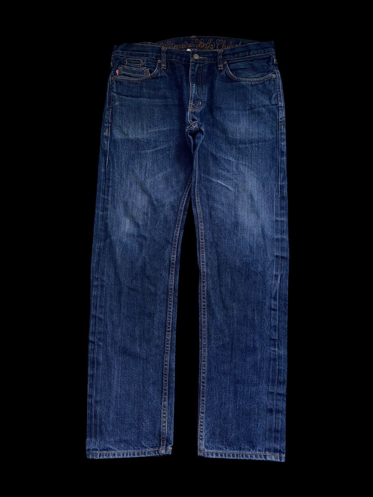 Billionaire Boys Club Billionaire Boys Club Selvedge Straight Navy Denim Jeans Size US 34 / EU 50 - 7 Thumbnail