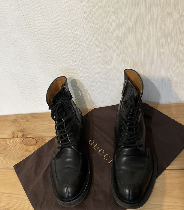 Gucci Leather Boots | Grailed