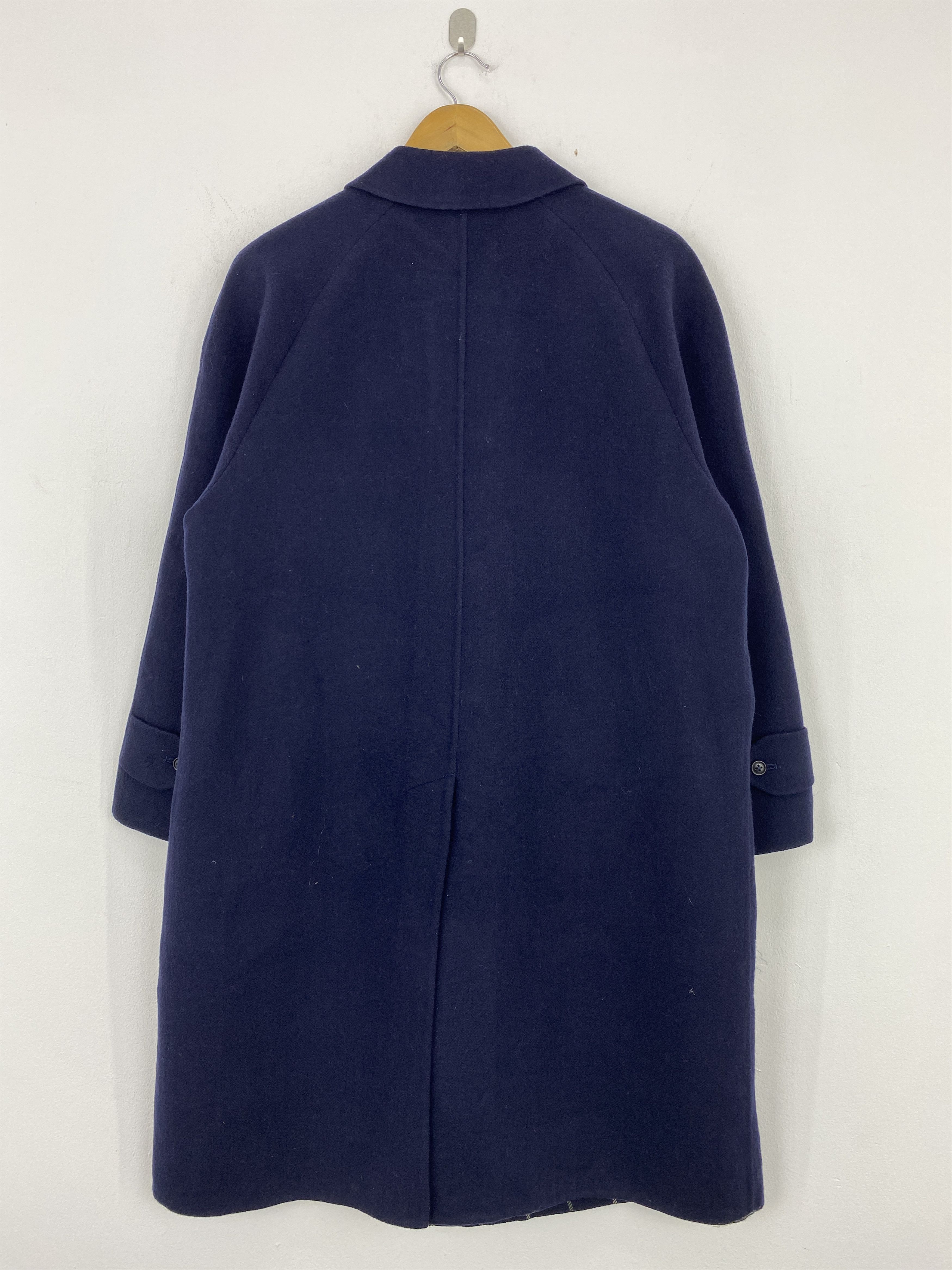 Burberry Vintage Burberrys Dark Blue Trench Coat JA0120 Size US XXL / EU 58 / 5 - 2 Thumbnail