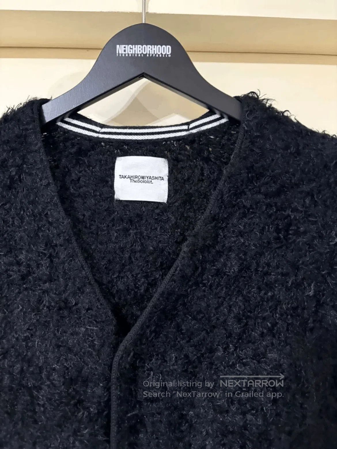 Takahiromiyashita The Soloist. Sz 46 Takahiromiyashita the Soloist 20SS Kust Cardigan. Size US S / EU 44-46 / 1 - 2 Thumbnail