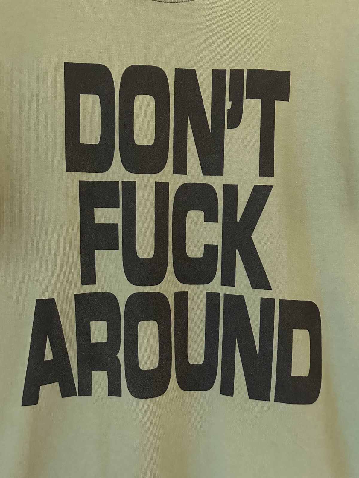Supreme Supreme Don’t Fuck Around Tee Size US M / EU 48-50 / 2 - 2 Thumbnail