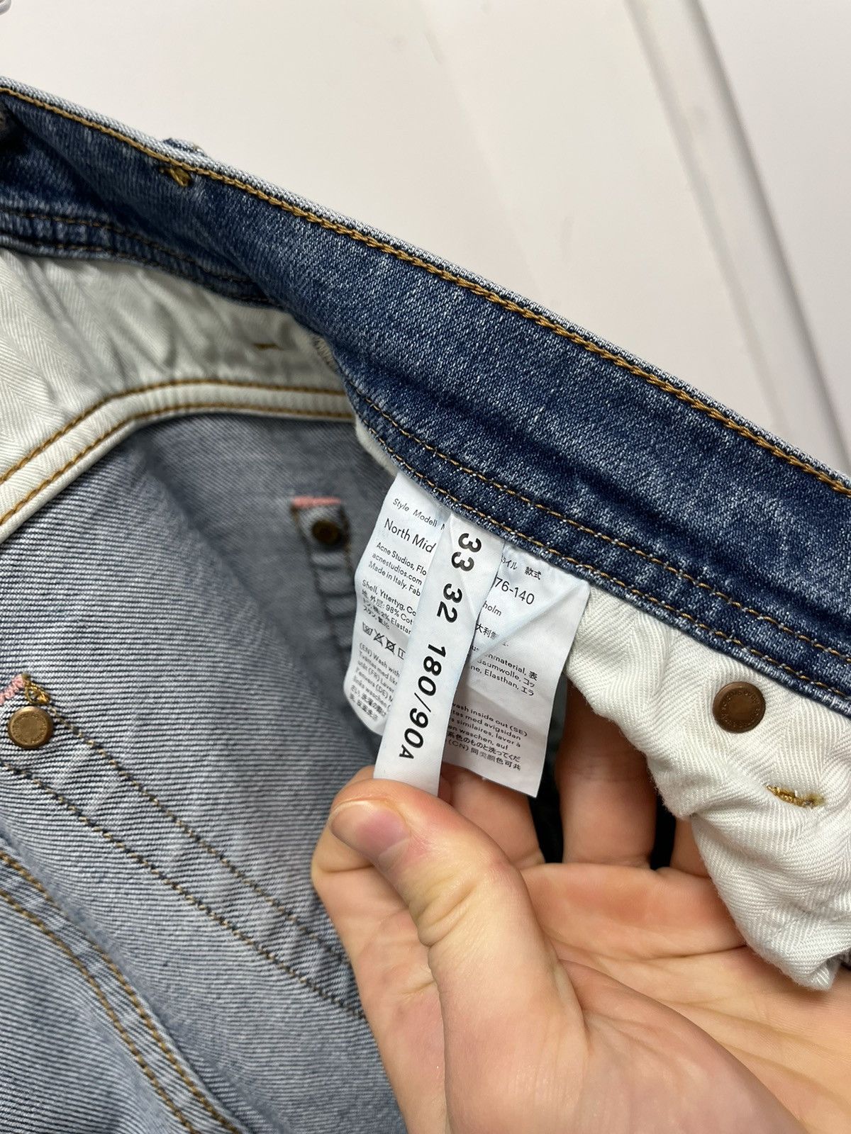 Acne Studios Acne Studios Jeans Size US 33 - 6 Thumbnail