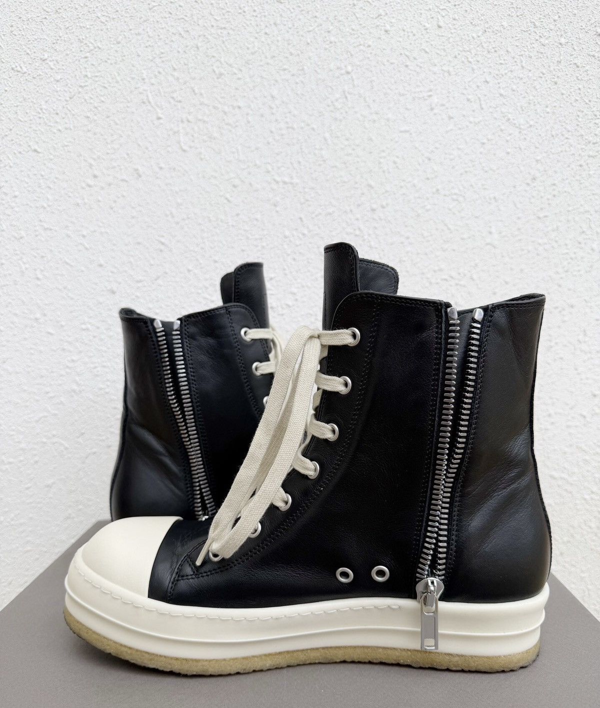 Rick Owens Rick Owens 25SS high-top "big Converse" with cork sole Size US 7.5 / EU 40-41 - 5 Thumbnail