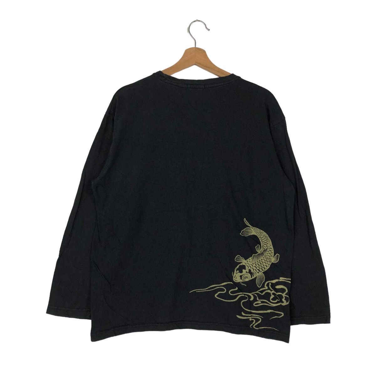 Japanese Brand 🔥RARE STRANGE HEAVEN LONG SLEEVE SUKAJAN SHIRT BIG LOGO Size US L / EU 52-54 / 3 - 7 Thumbnail