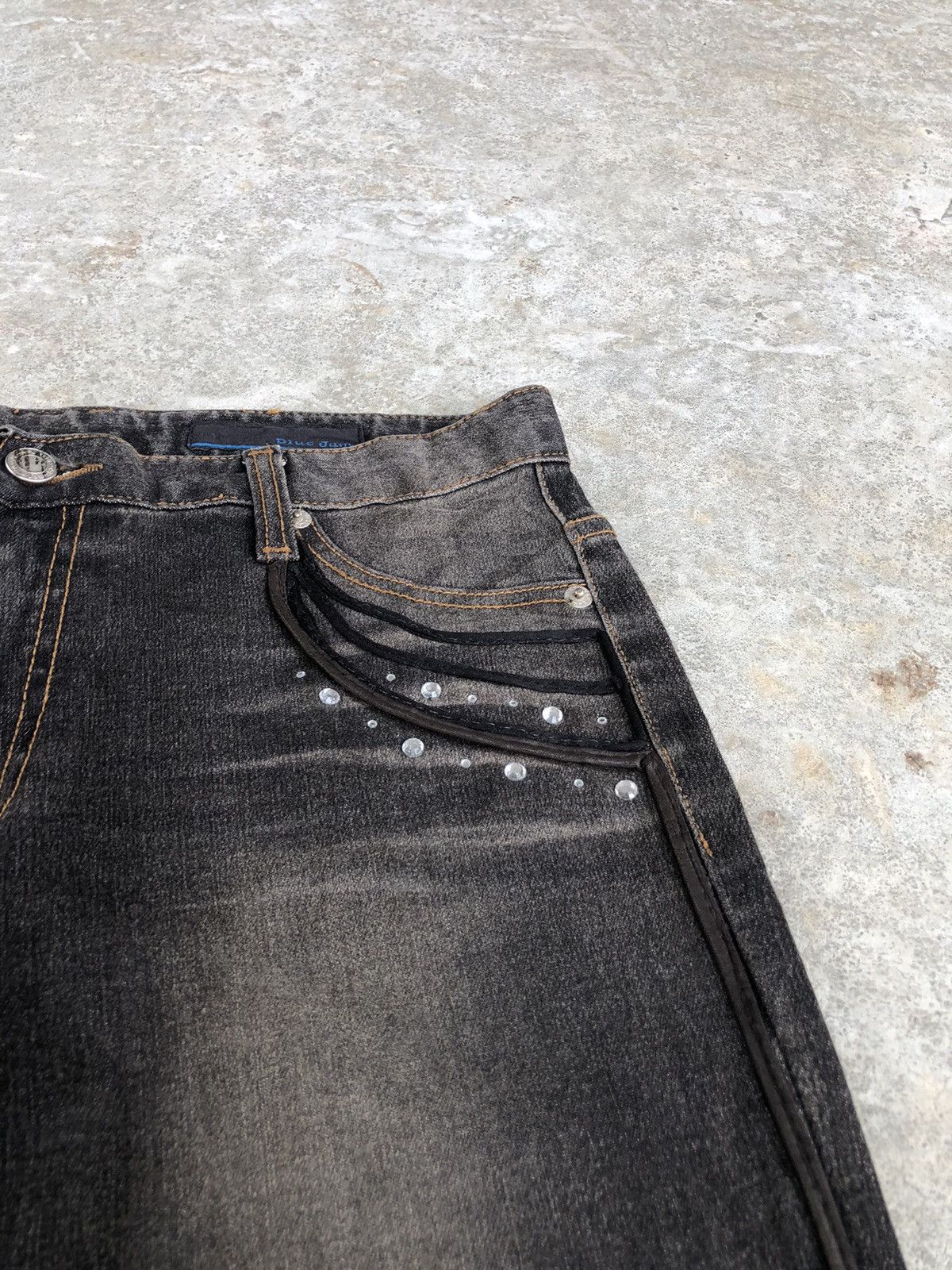 If Six Was Nine Japanese Blue jam Flared Jeans Distressed Jeans Size US 30 / EU 46 - 14 Thumbnail