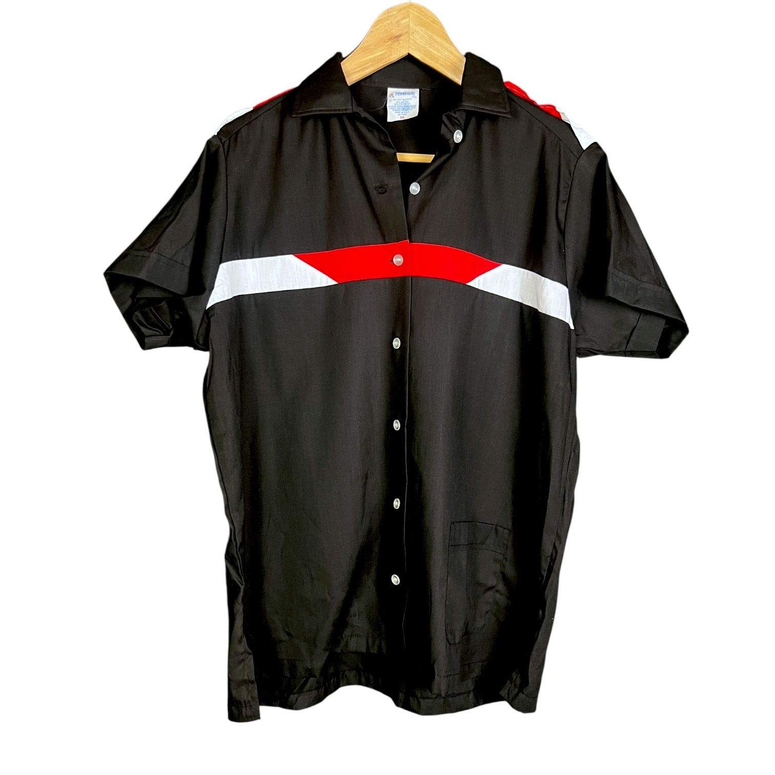 Gildan Vtg 80s Hilton Bowling Rockabilly Shirt - Size 38 / M - NWOT Size US M / EU 48-50 / 2 - 1 Thumbnail
