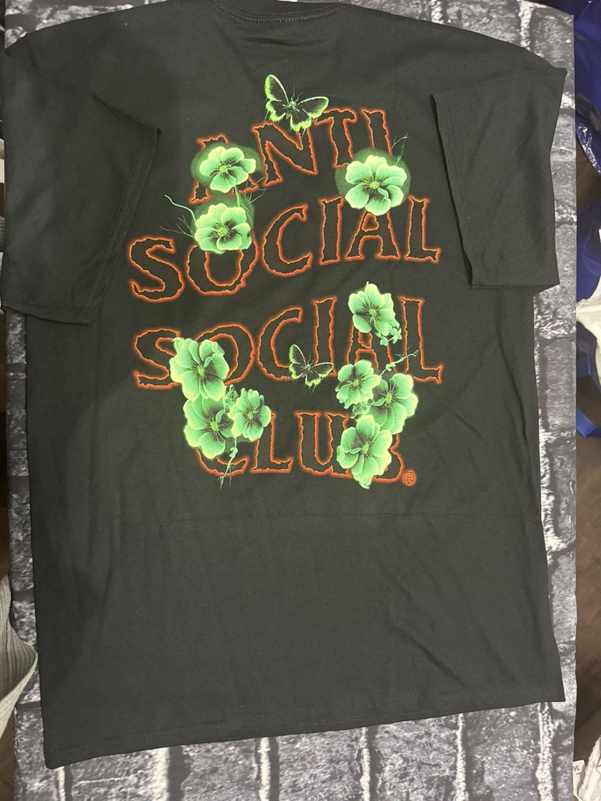 Anti Social Social Club Anti Social Social Club Mutant 'Black' T-Shirt | Size US L / EU 52-54 / 3 - 5 Thumbnail