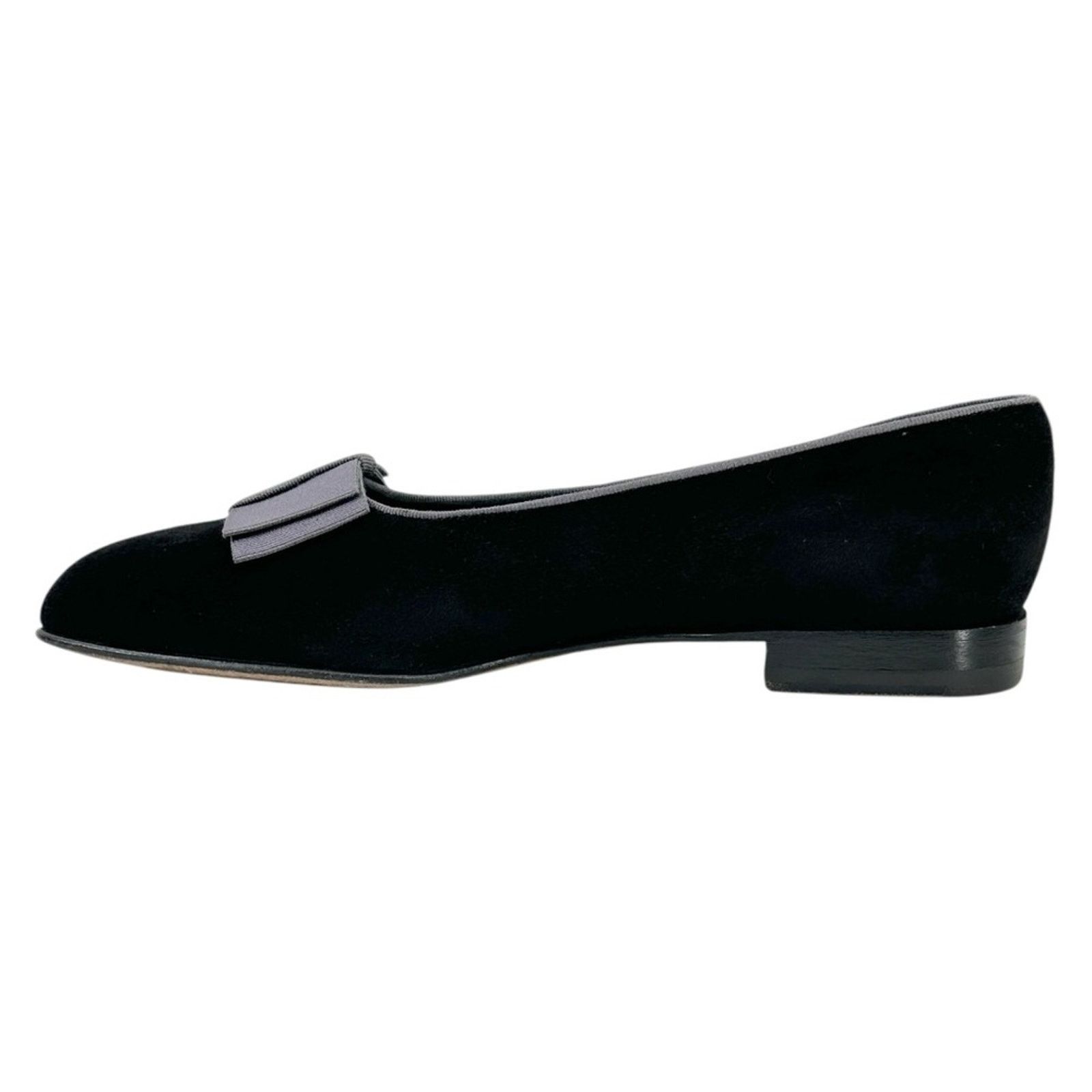 Manolo Blahnik Black Suede Black Tie Opera Pumps Loafers Formal Dress Shoes Size US 9 / EU 42 - 8 Thumbnail
