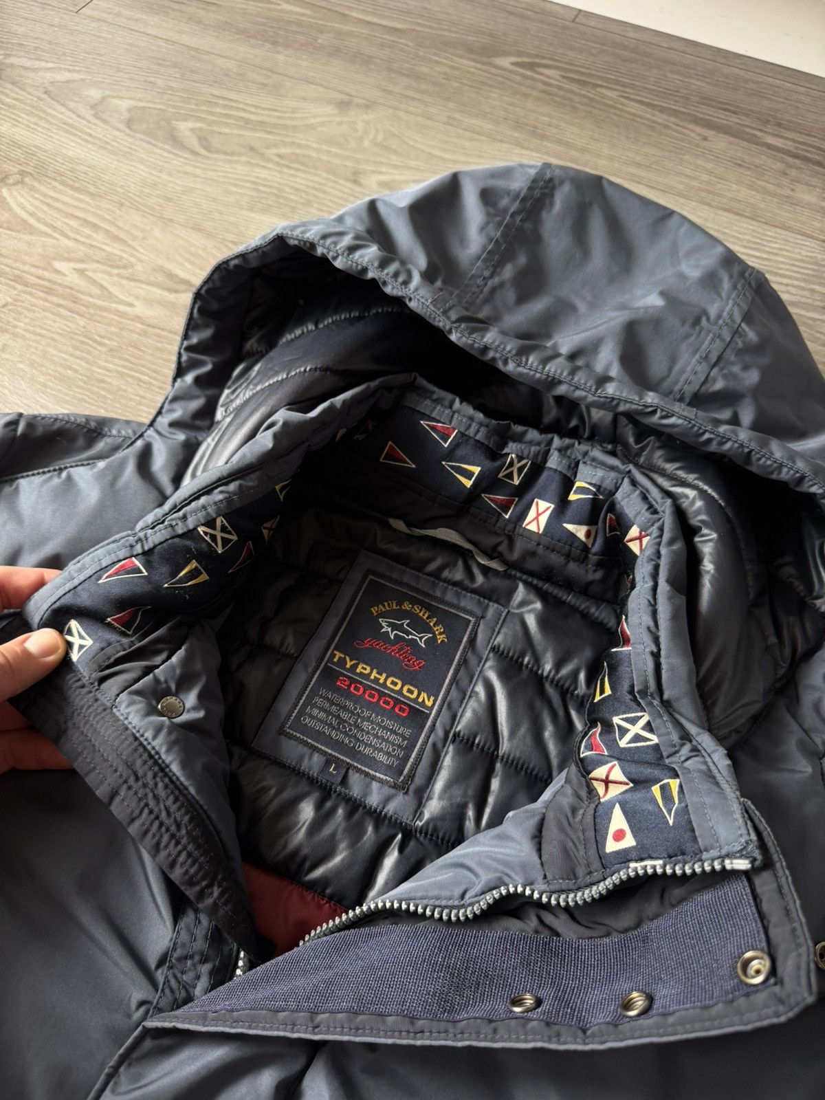 Paul & Shark Very Rare Luxury RRP:800€ Paul& Shark RiRi Typhoon 20000 Size US L / EU 52-54 / 3 - 7 Thumbnail
