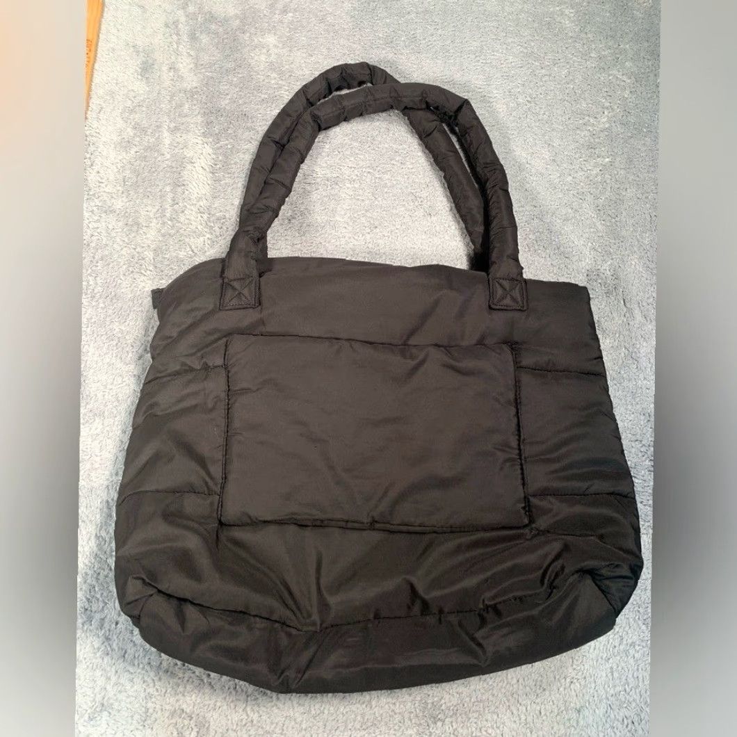 Vintage Wilo The Label Bag Puffer Black Gym Bag Size ONE SIZE - 5 Thumbnail