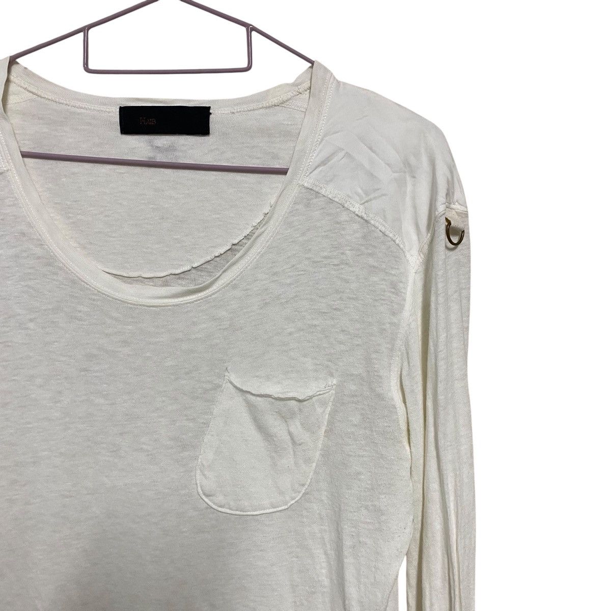 If Six Was Nine HALB Japan Assymetrical Shirt Longsleeve Size US M / EU 48-50 / 2 - 5 Thumbnail