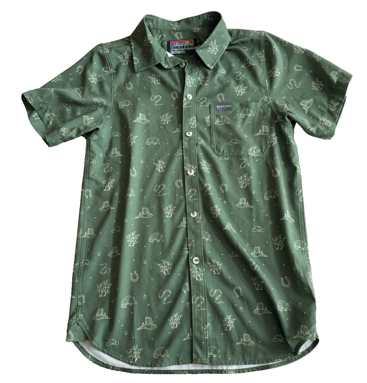 Other Burlebo Men’s Performance Polo Shirt Men's Armadillo & Snake Size US S / EU 44-46 / 1 - 8 Thumbnail
