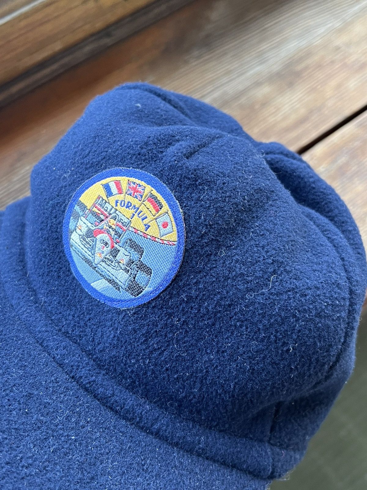 Vintage Vintage Streetwear Fleece Hat Formula 1 Y2K Size ONE SIZE - 8 Thumbnail