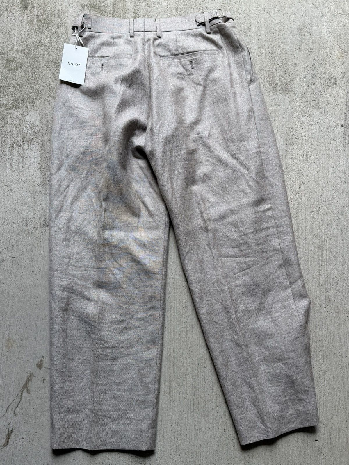 NN07 Kay Pleated tailored relaxed fit pant Size US 32 / EU 48 - 3 Thumbnail