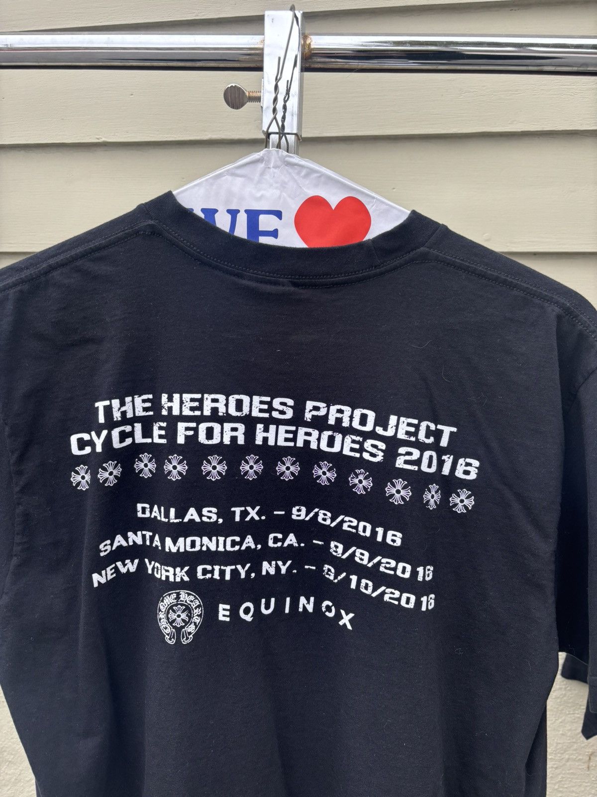 Chrome Hearts Chrome Hearts Hero’s Project tee Size US L / EU 52-54 / 3 - 2 Thumbnail