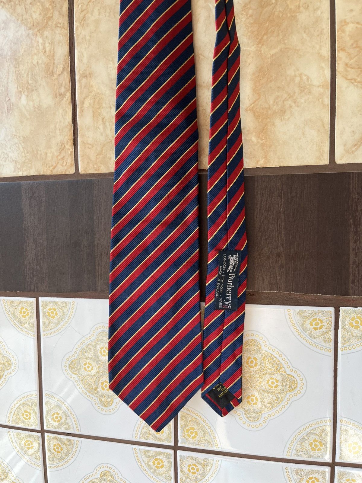 Burberry Silk vintage Burberry’s tie Size ONE SIZE - 1 Thumbnail