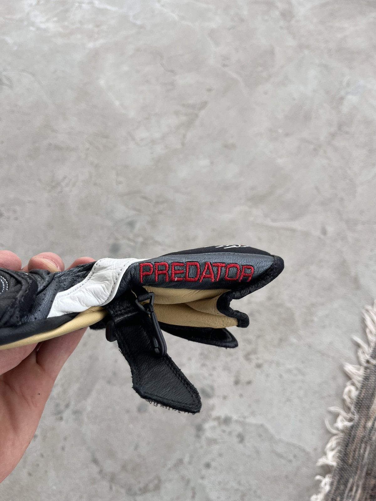 Other Vintage Spada Leather Motorcycle Gloves Carbon Inserts Y2K Size ONE SIZE - 17 Thumbnail