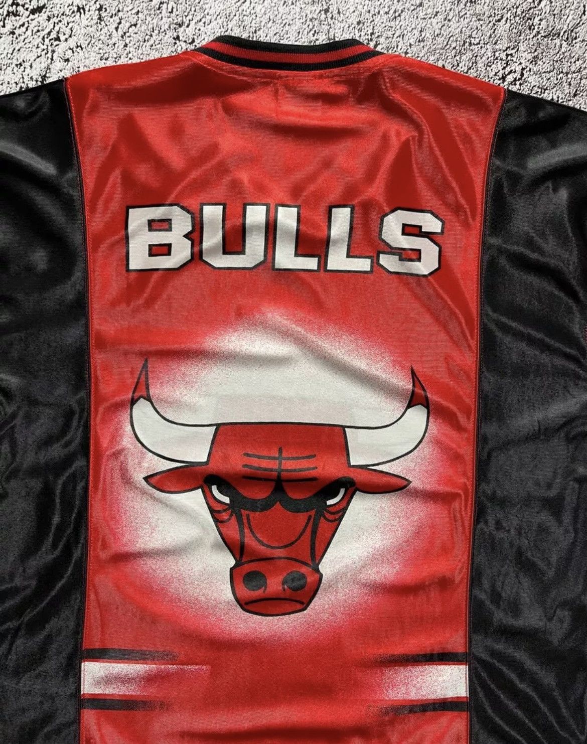 NBA × Vintage Vintage 90's Chincago Bulls NBA Shirt Nutmeg Size L Size US L / EU 52-54 / 3 - 7 Thumbnail