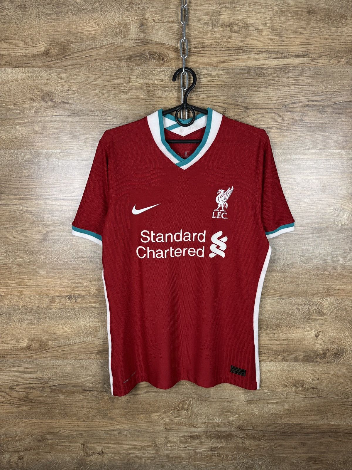 Nike Mens Vintage Nike FC Liverpool soccer jersey T-shirt tee Size US M / EU 48-50 / 2 - 1 Thumbnail