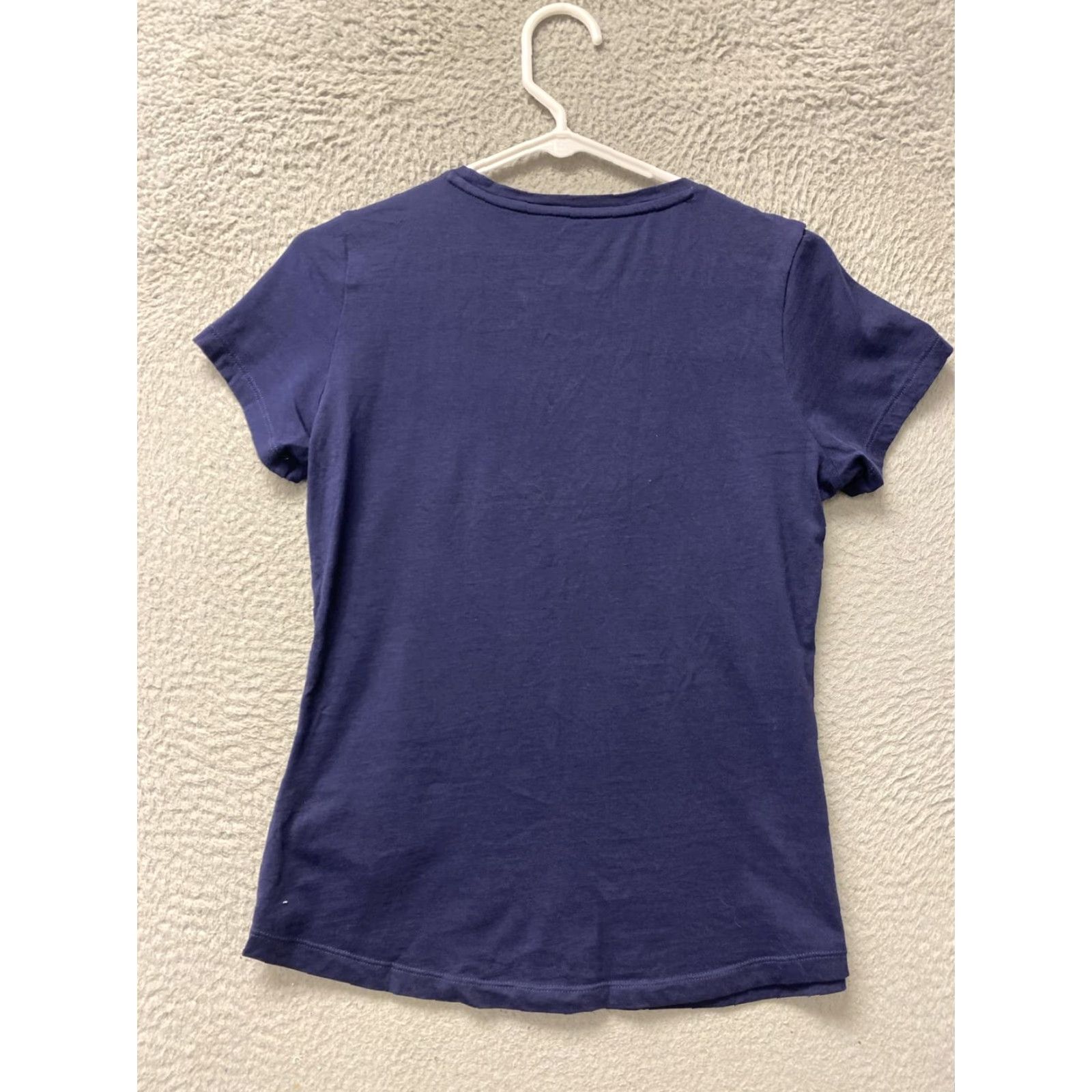 Puma PUMA Womens Short Sleeve Graphic T-Shirt Size S Navy White Logo /82-91 Size S / US 4 / IT 40 - 8 Thumbnail