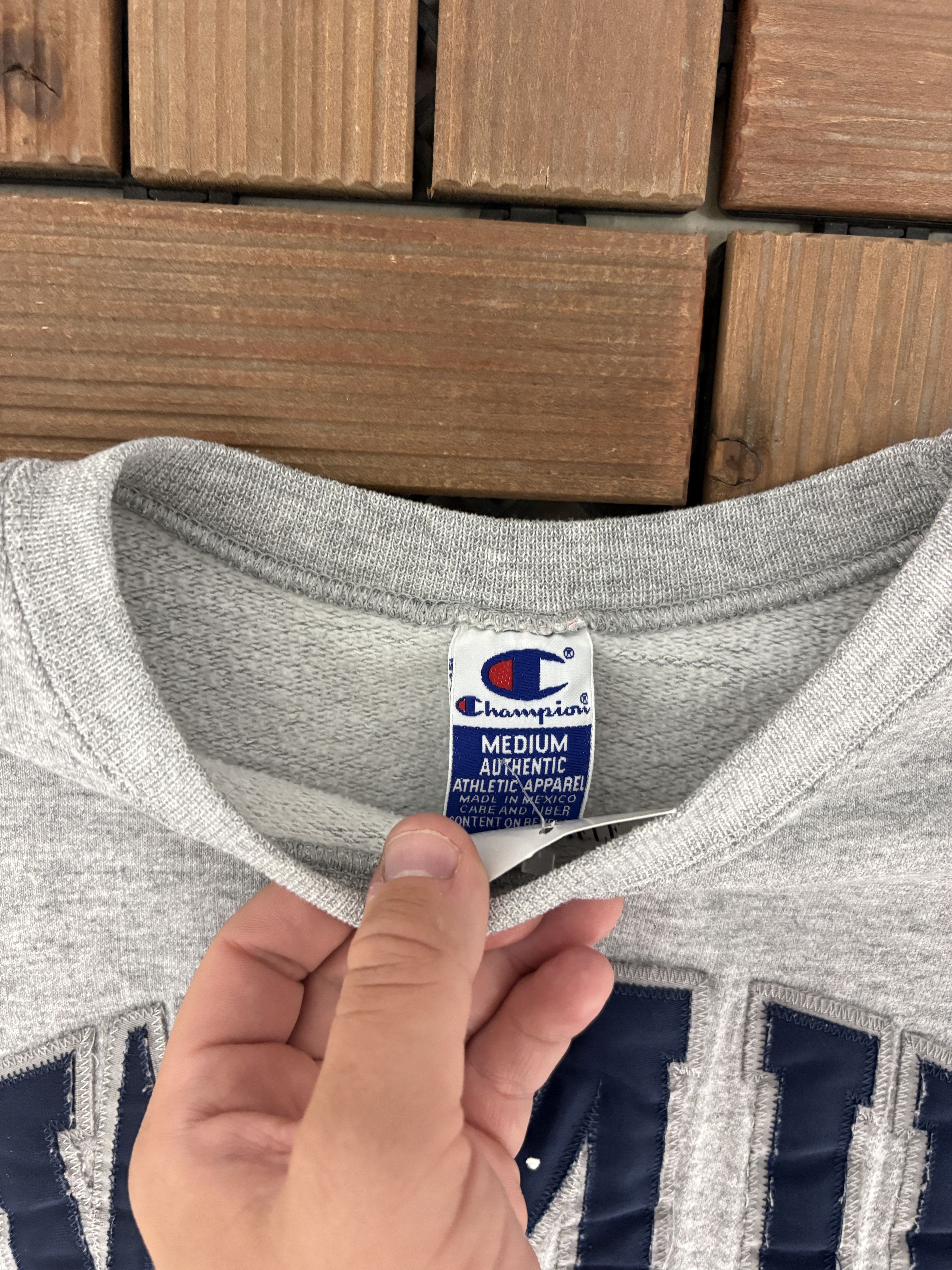 Champion Western Michigan Broncos Vintage Grey Crewneck Sweater Size US M / EU 48-50 / 2 - 5 Thumbnail