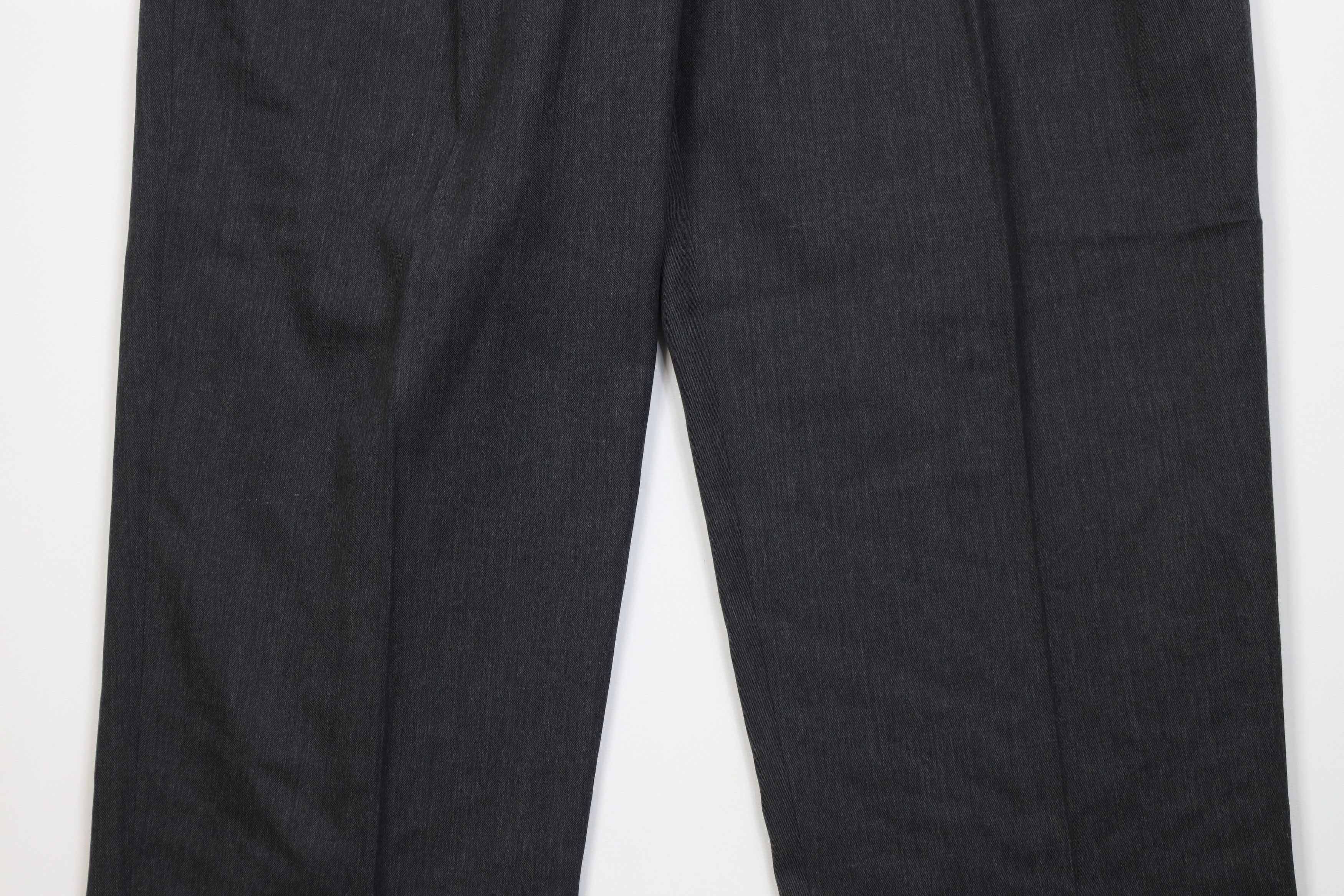 Eddie Bauer Vintage 90s Eddie Bauer Wide Leg Chino Pants Trousers Gray Size US 34 / EU 50 - 3 Thumbnail