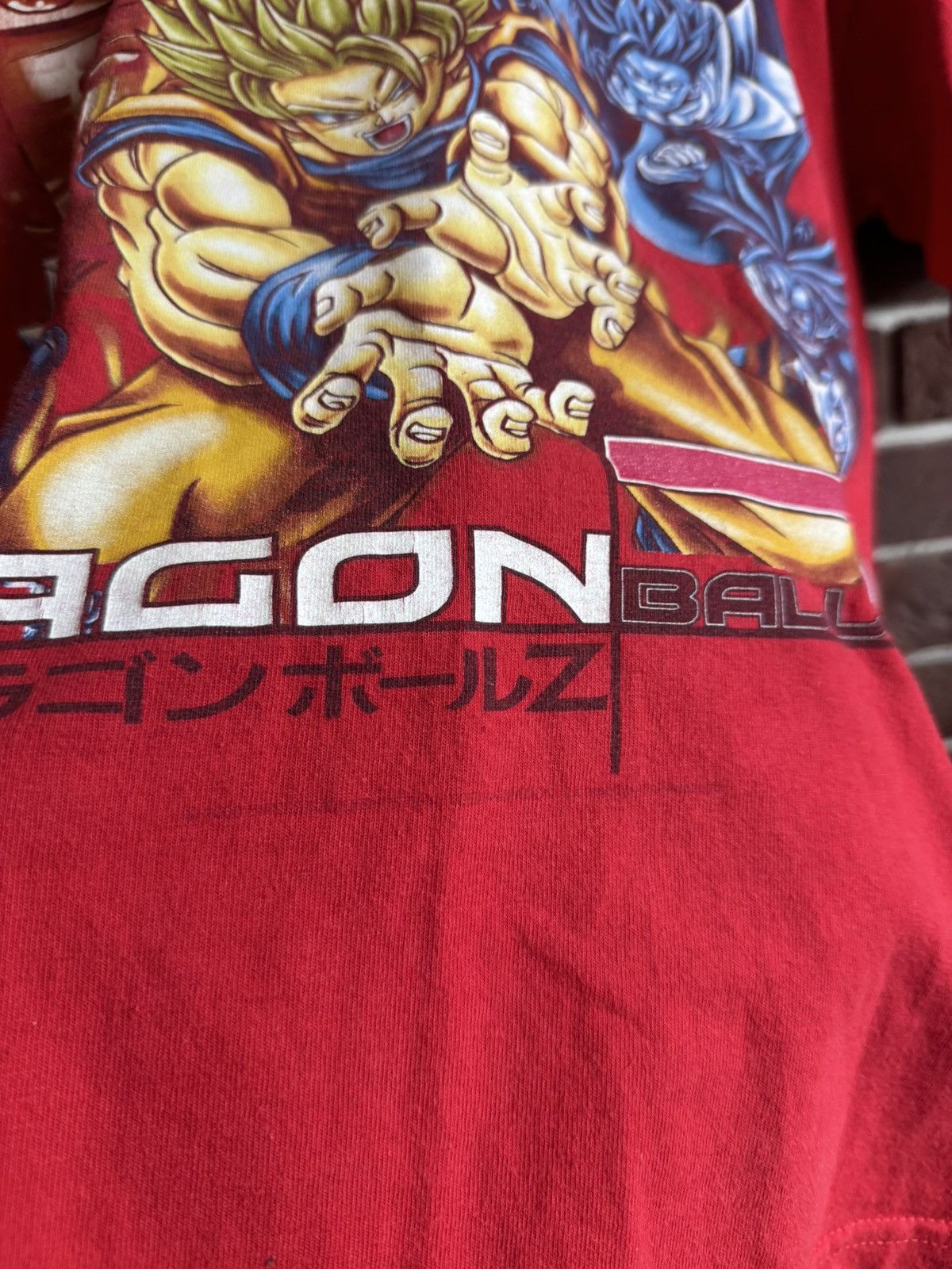 Anime × Vintage Rare Vintage 2001 Dragon Ball Z Manga Anime T-shirt Red M Size US M / EU 48-50 / 2 - 4 Thumbnail