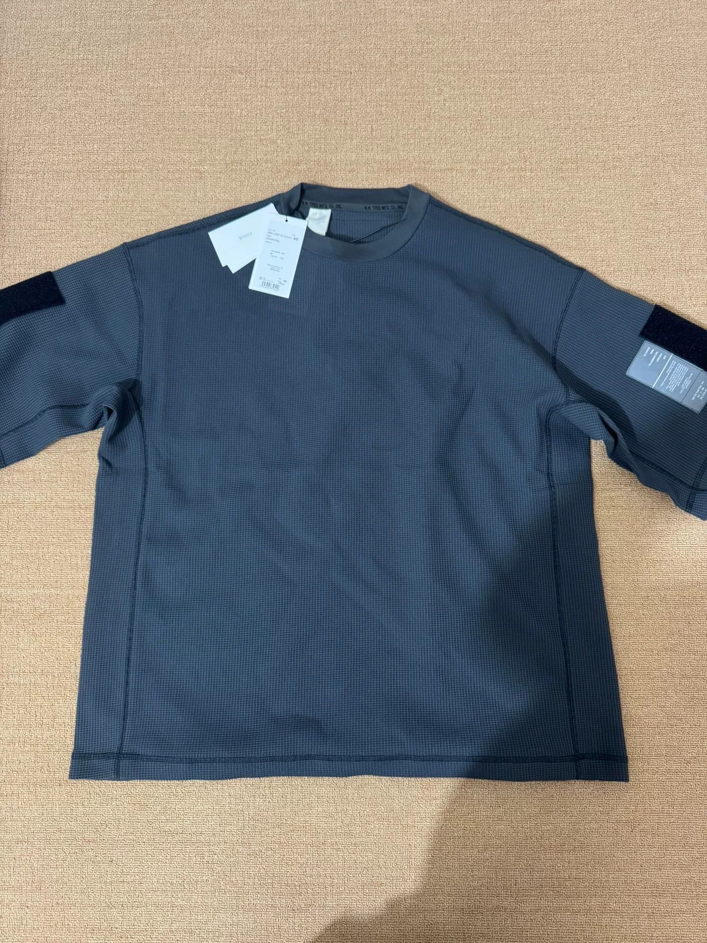 N.Hoolywood N.HOOLYWOOD Side-Panel Waffle T-Shirt Size US M / EU 48-50 / 2 - 1 Thumbnail