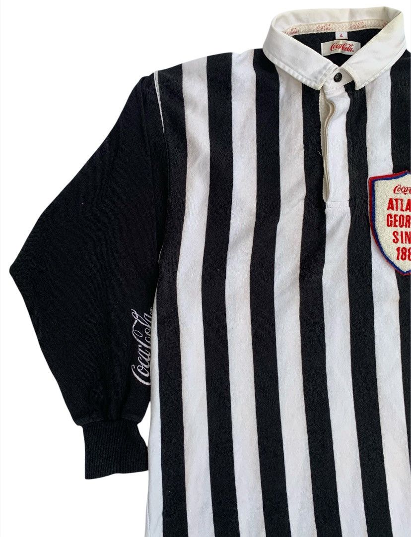Vintage Vintage Coca Cola 90's Striped Long Sleeve Tshirt Size US M / EU 48-50 / 2 - 4 Thumbnail