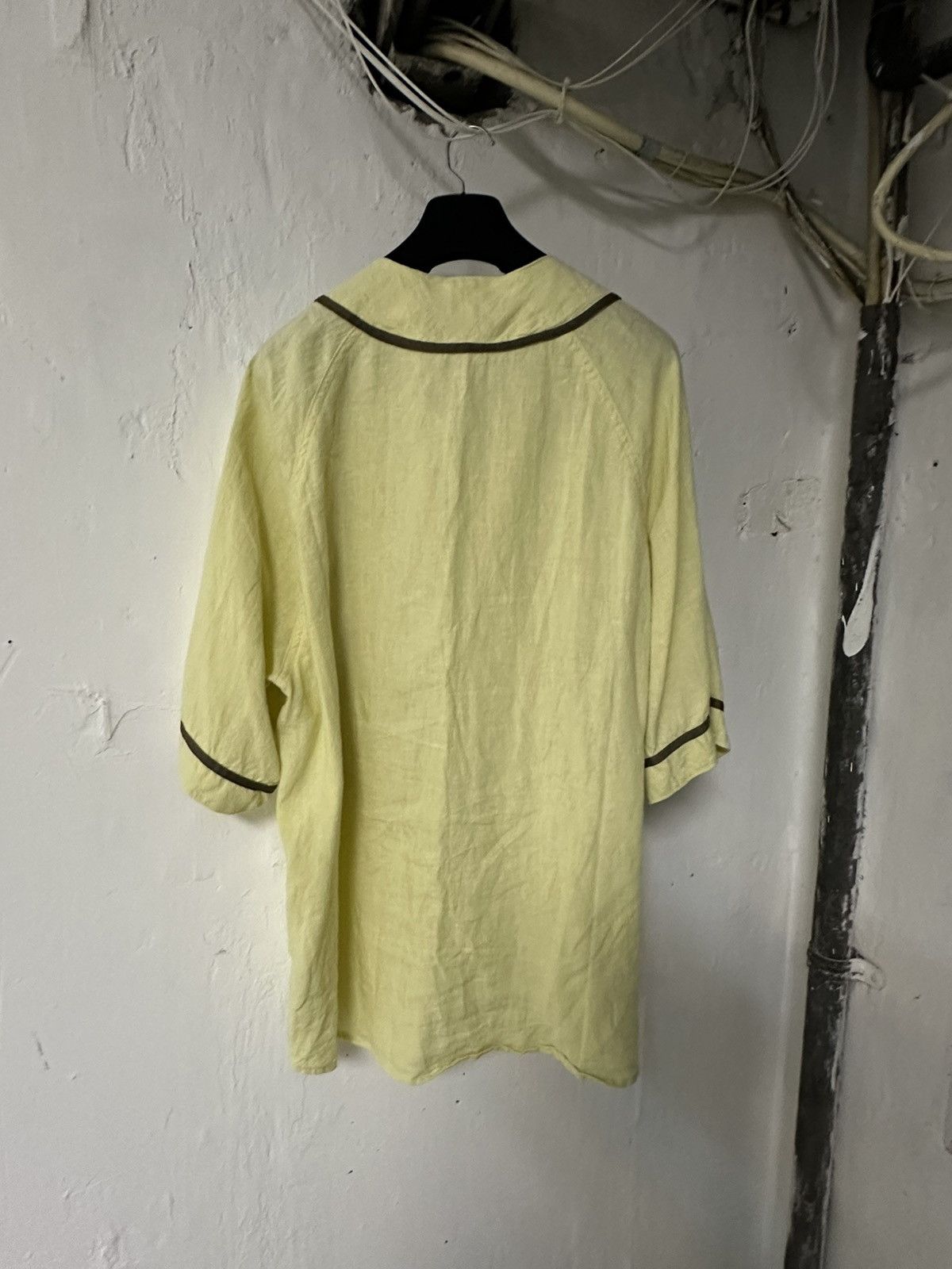 Kapital Kountry Kapital kountry french linen baseball shirt yellow Size US L / EU 52-54 / 3 - 2 Thumbnail