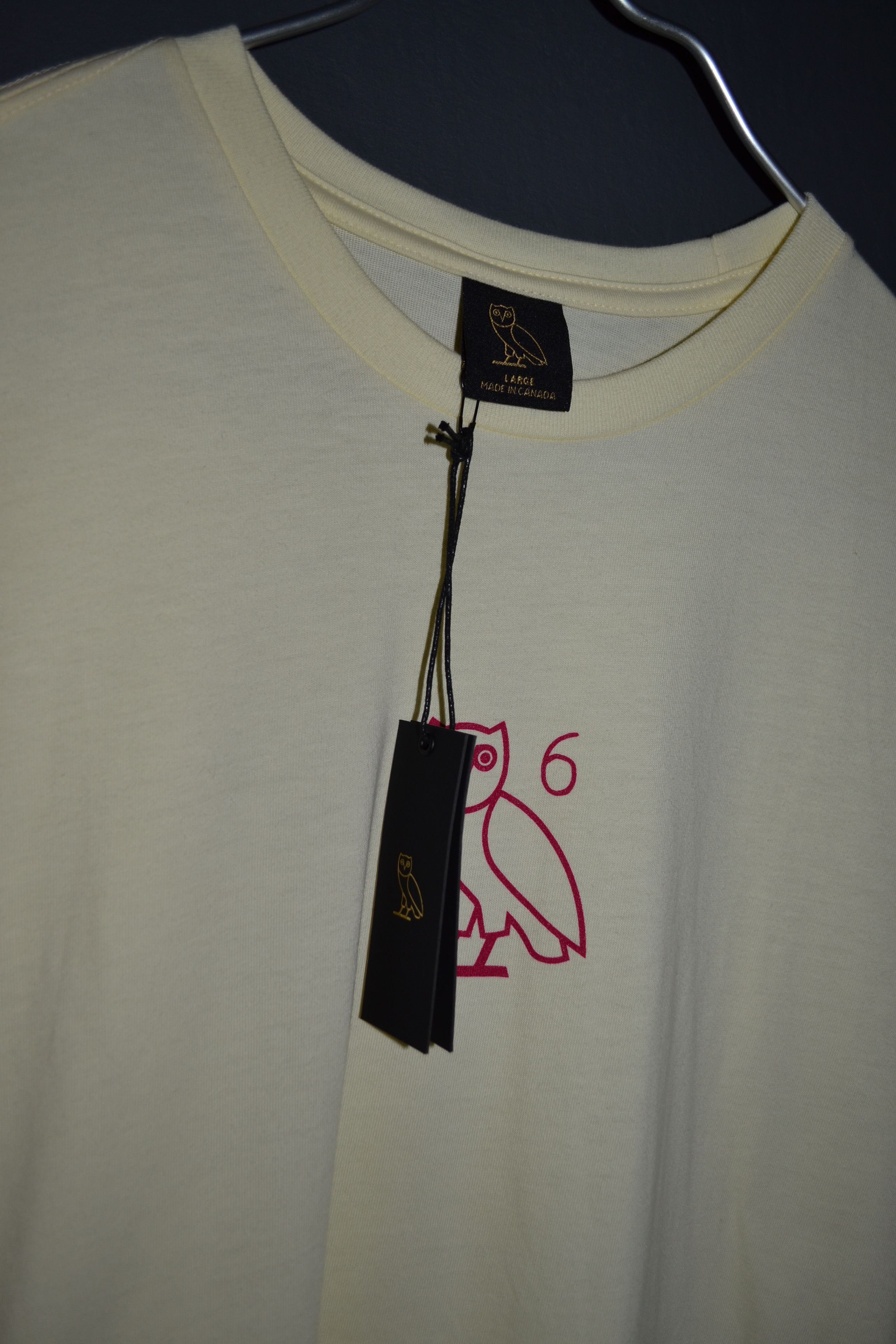 October's Very Own Octobers Very Own OVO New L Cream Color the 6 Size US L / EU 52-54 / 3 - 7 Thumbnail