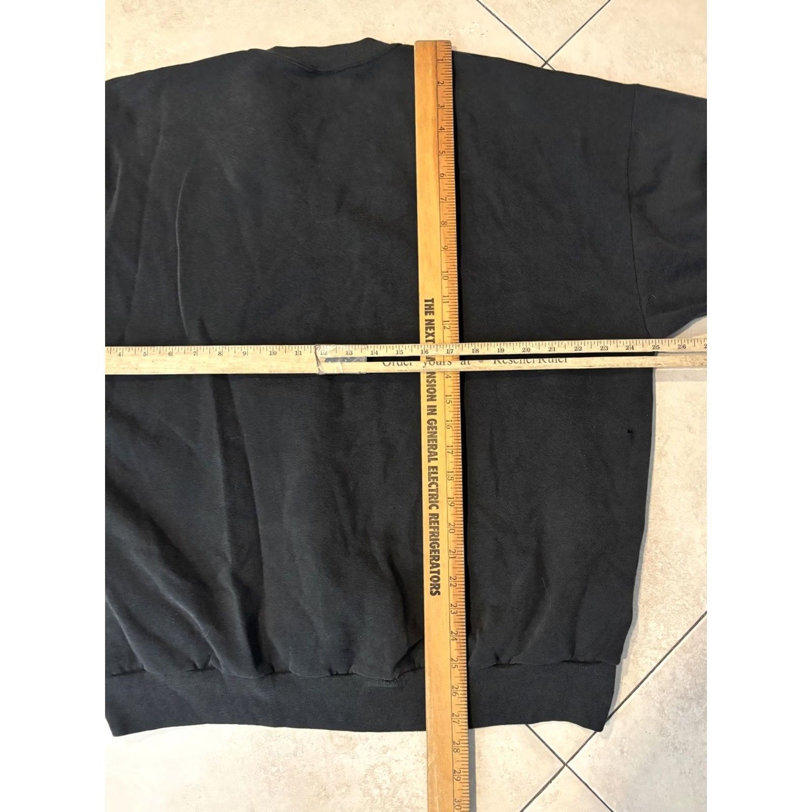 Jerzees VINTAGE Jerzees Sweatshirt Mens 2XL Black Crewneck Fleece Pullover Made USA 90s Size US XXL / EU 58 / 5 - 5 Thumbnail