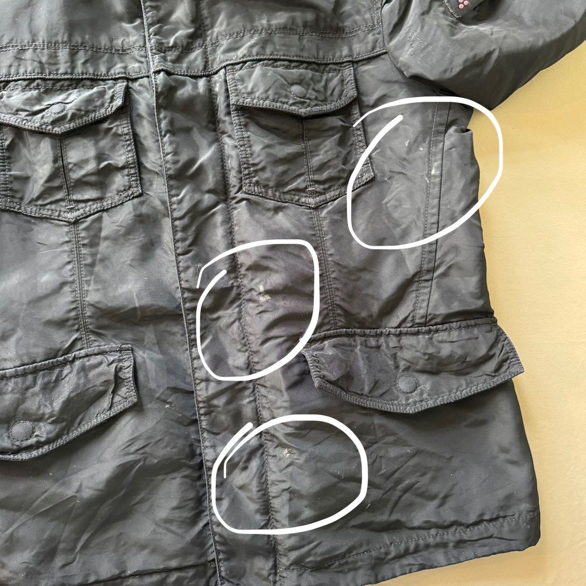 Peuterey Peuterey Metal nylon field jacket Size US L / EU 52-54 / 3 - 9 Thumbnail