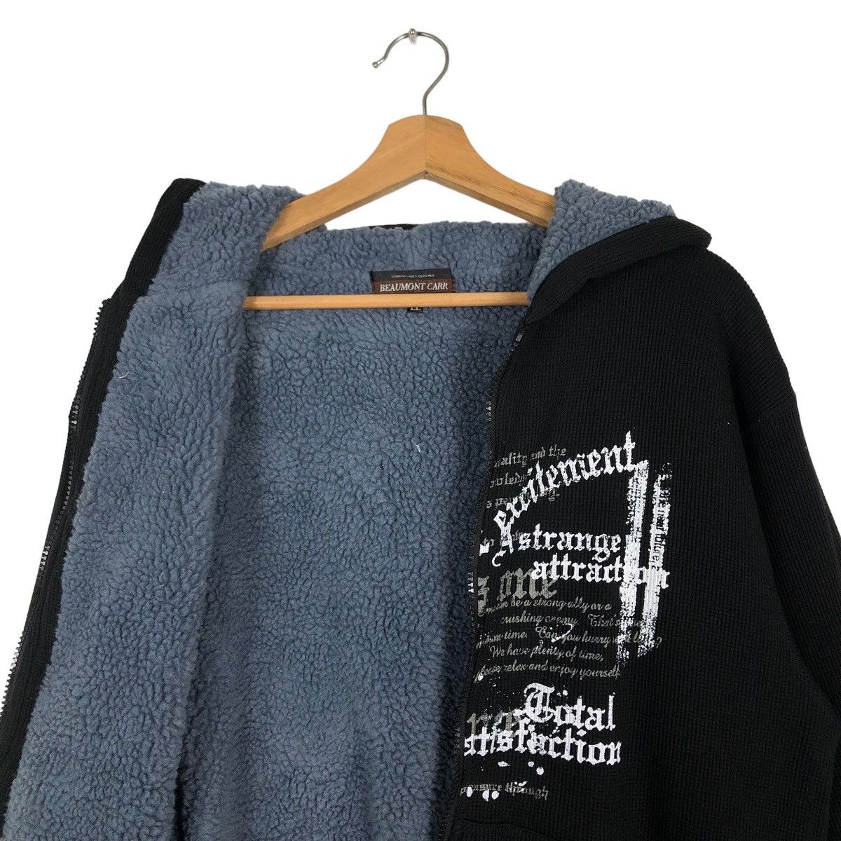 Hysteric Glamour 🔥Rare Punk Design Big Logo Hoodie Beaumont Carr Japan Size US L / EU 52-54 / 3 - 11 Thumbnail