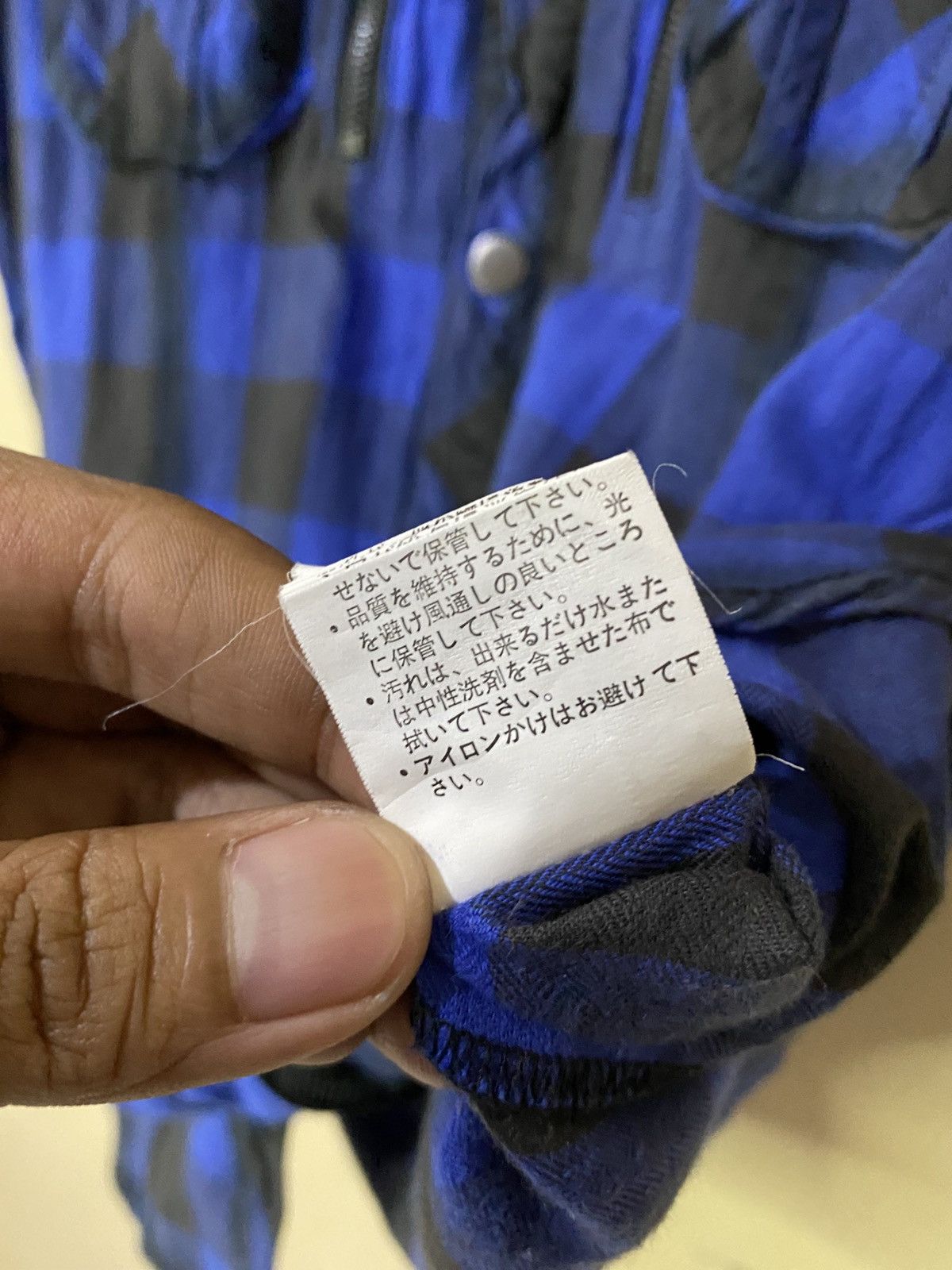 Japanese Brand Y2K In The Attic Poem Multipocket Plaid Shirt Size US M / EU 48-50 / 2 - 12 Thumbnail