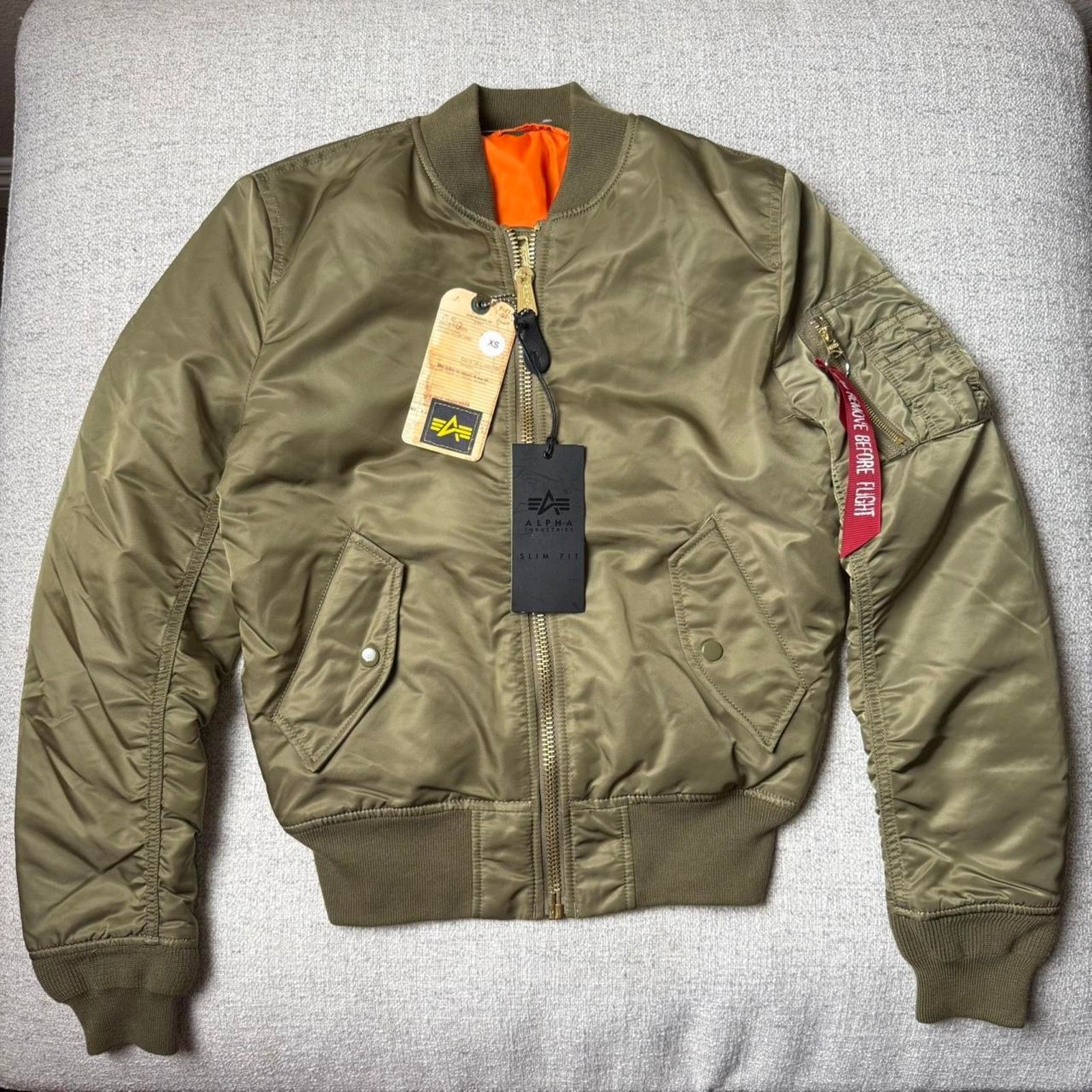 Alpha Industries Alpha industries slim fit ma 1 Size US XS / EU 42 / 0 - 1 Thumbnail