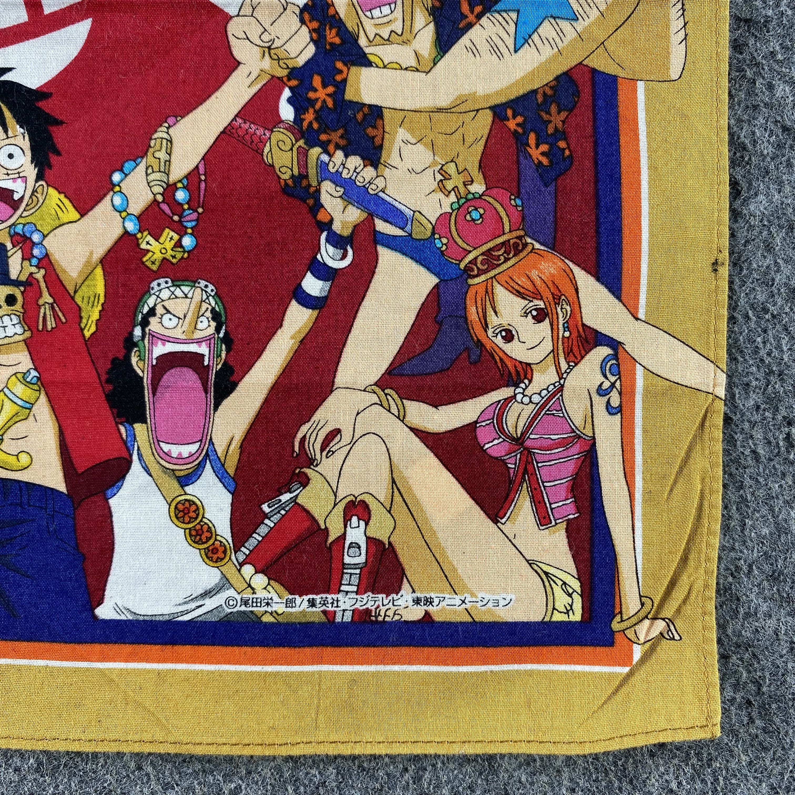 Anime × Japanese Brand One Piece Handkerchief/Neckerchief/Bandana HC856 Size ONE SIZE - 3 Thumbnail