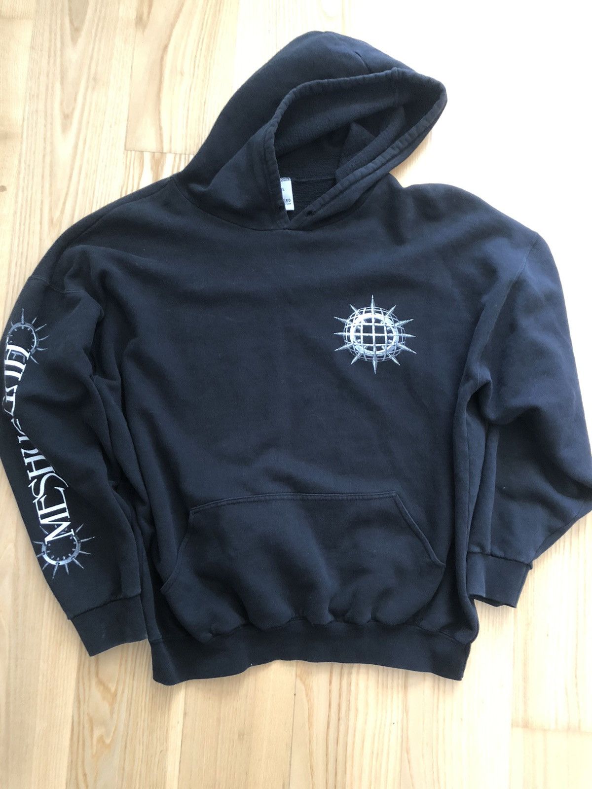 image of Meshuggah Chaosphere Hoodie XL 1998 in Black, Men's