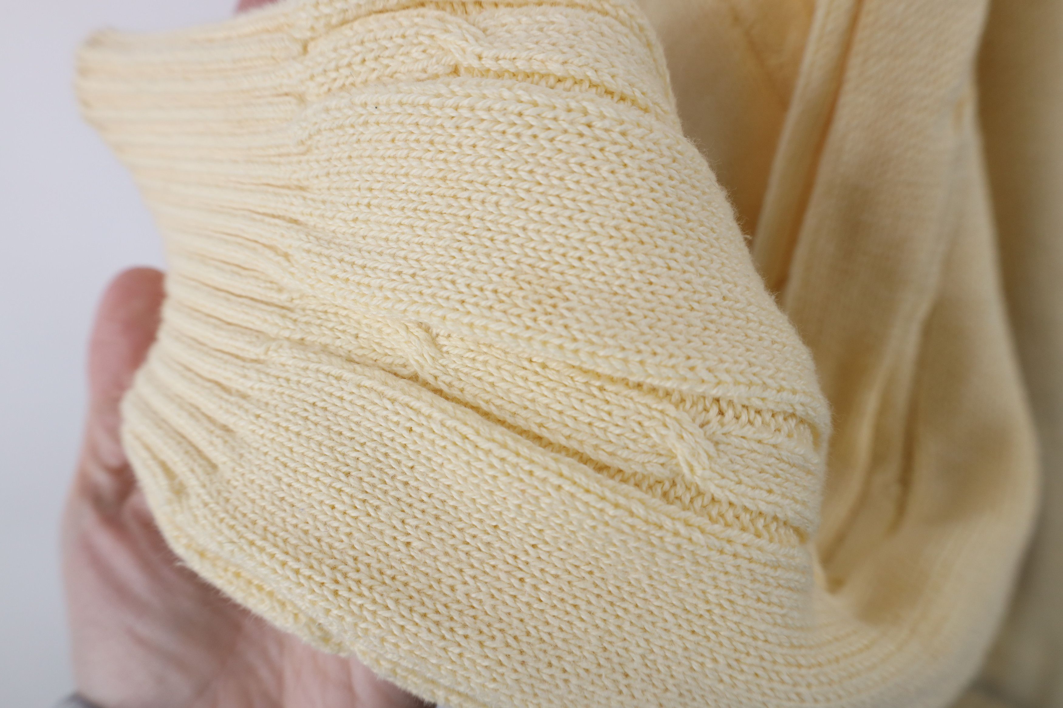 Vintage Vintage 90s Streetwear Cotton Cable Knit Ribbed Sweater USA Size US XL / EU 56 / 4 - 10 Thumbnail