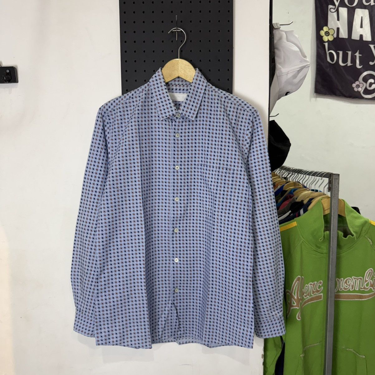 Prada PRADA men's longsleeve dress shirt 40 (15 ) Size US L / EU 52-54 / 3 - 1 Thumbnail