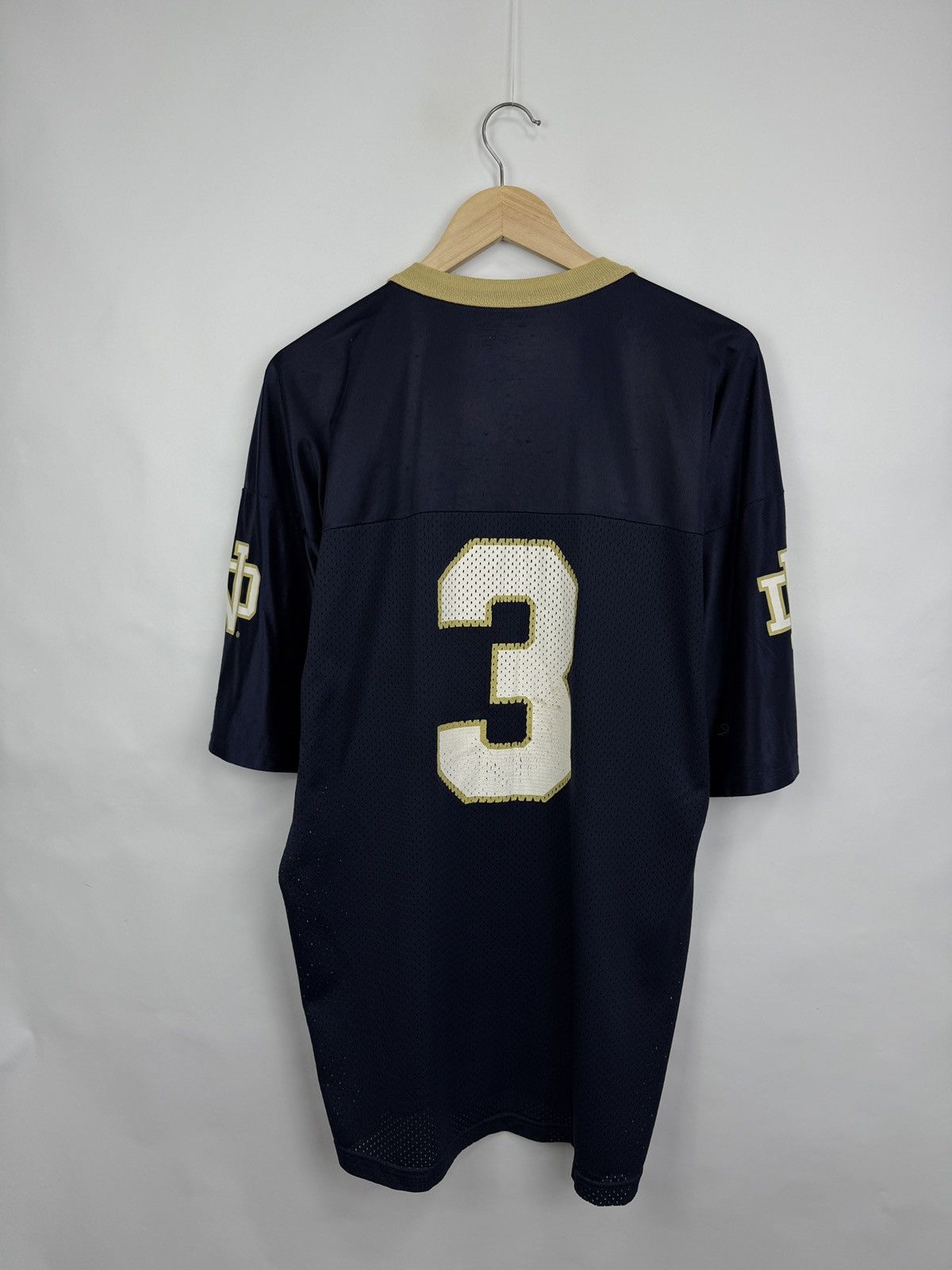 Champion 🇺🇸 Vintage 90s Champion Notre Dame Fighting Irish Jersey USA Size US L / EU 52-54 / 3 - 6 Thumbnail