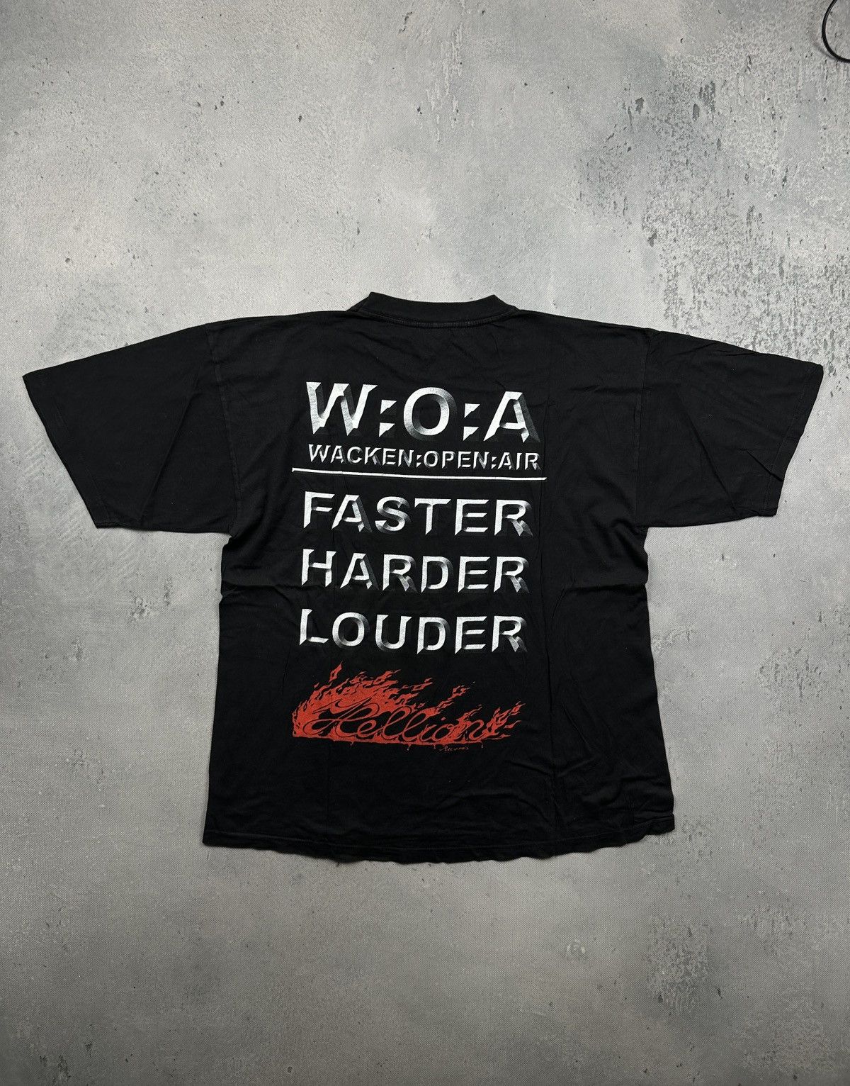 Vintage Vintage Wacken Open Air 1998 Hellion Records Black Metal XL Size US XL / EU 56 / 4 - 2 Thumbnail