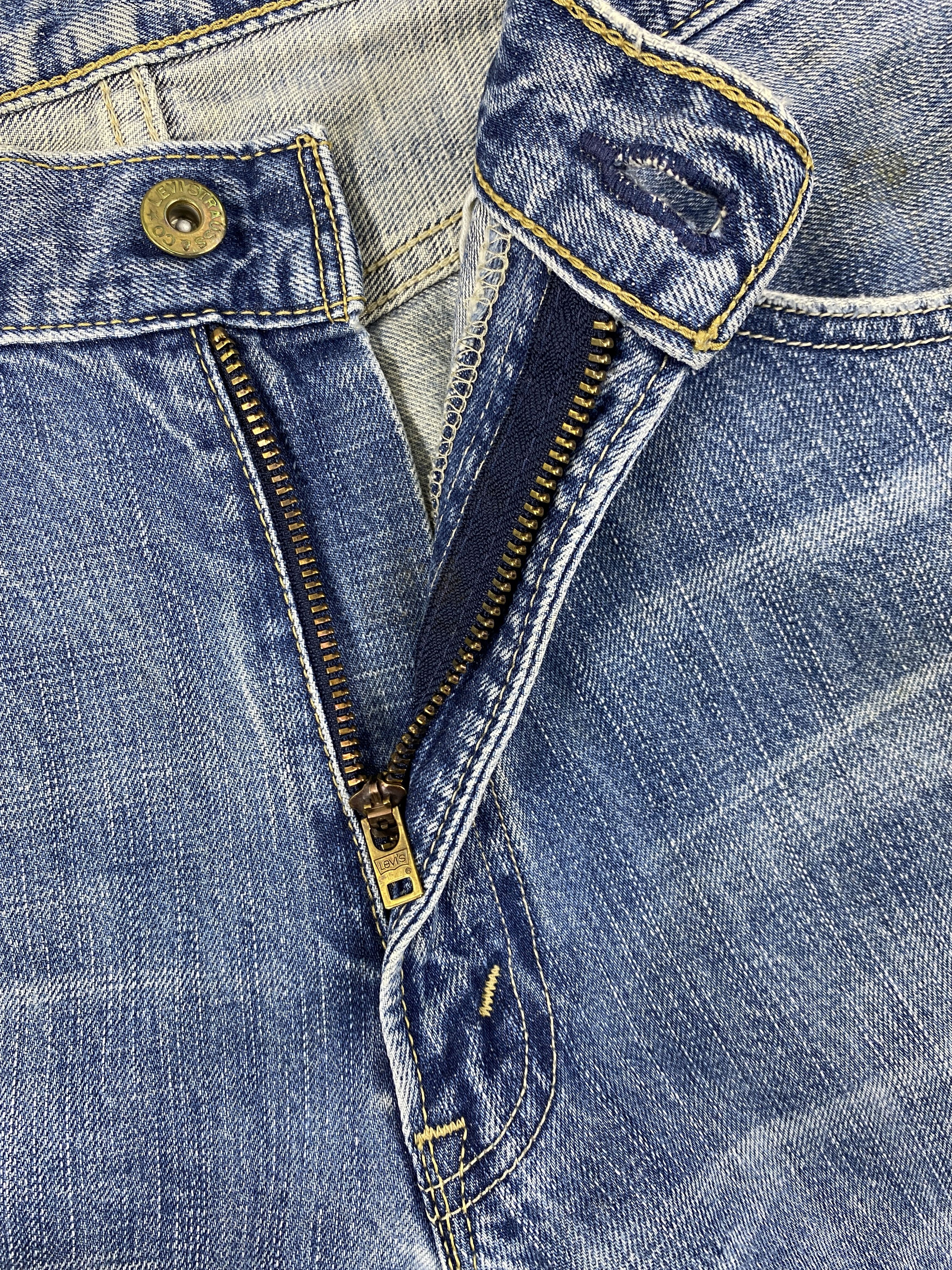 Levi's Distressed Blue Vintage Levi's 503 33x29.5 Denim -SJ160 Size US 33 - 6 Thumbnail