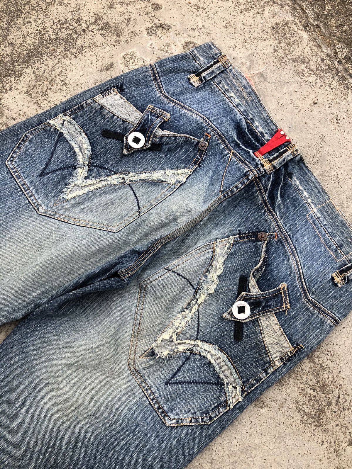 Vintage TOUGH JEANS TWIST DENIM Size US 36 / EU 52 - 3 Thumbnail