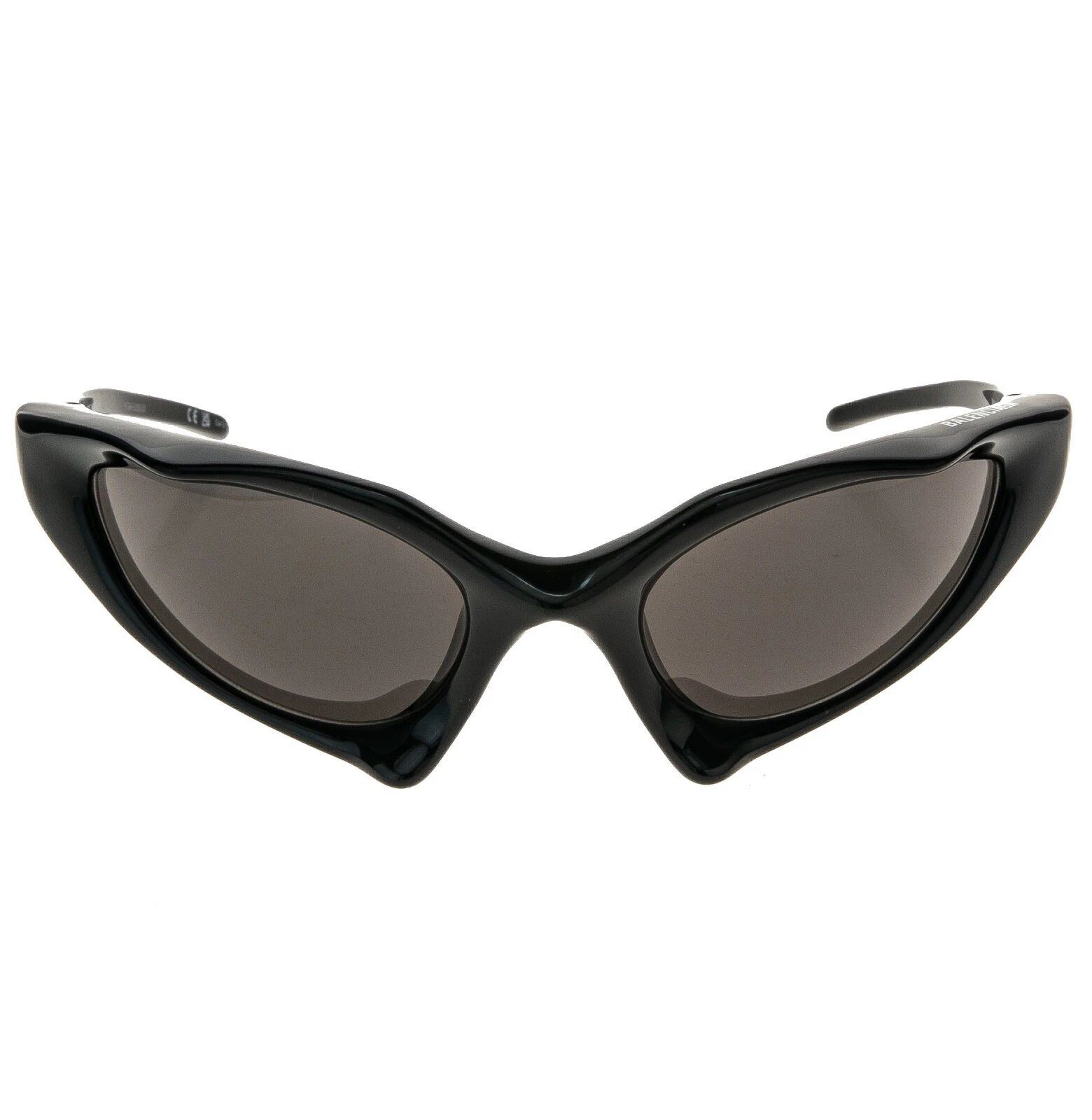 Balenciaga BALENCIAGA BB0352S RUNNER CAT 0352 Black Angular Mask 001 Size ONE SIZE - 10 Thumbnail
