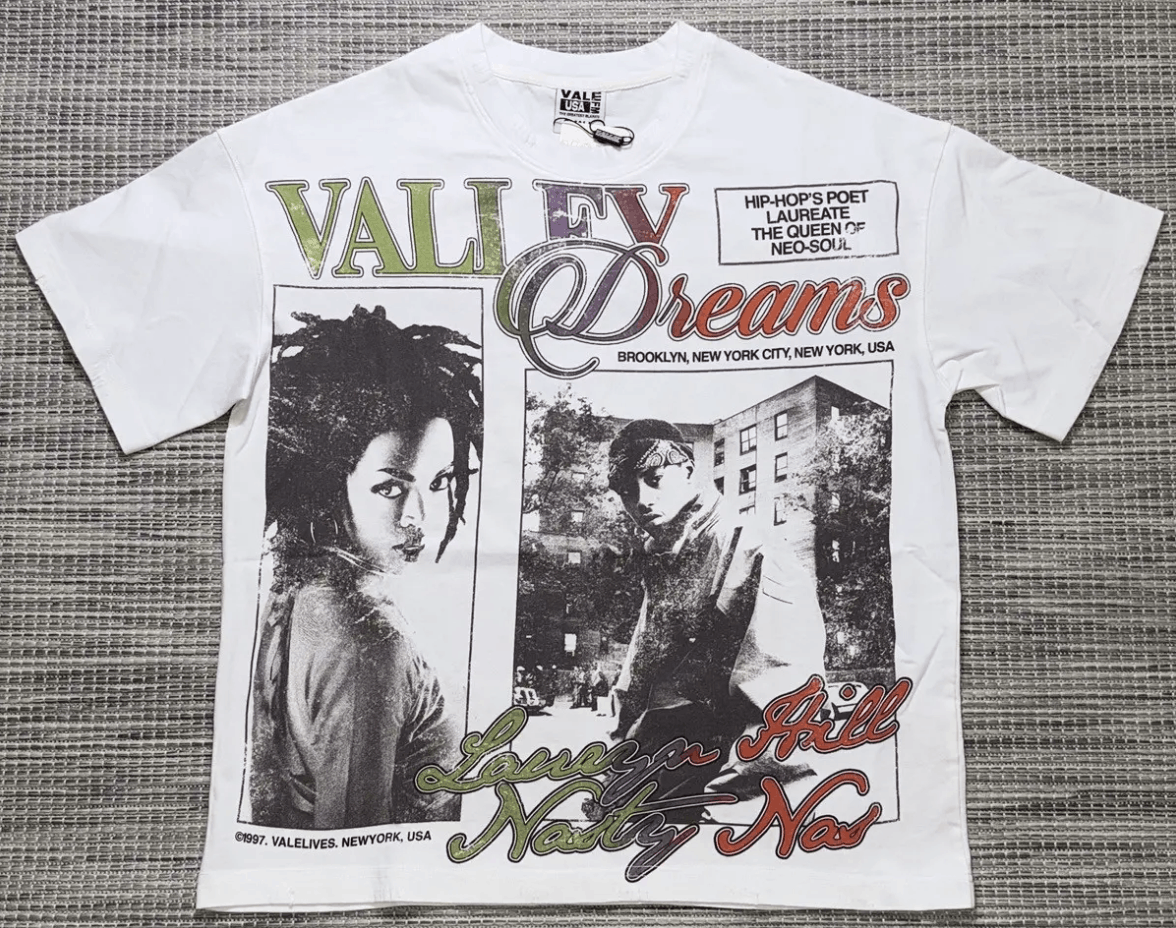VALE FOREVER T Shirts ヴィンテージ Tシャツ POETRY TEE NAS Vale Forever Poetry Tee