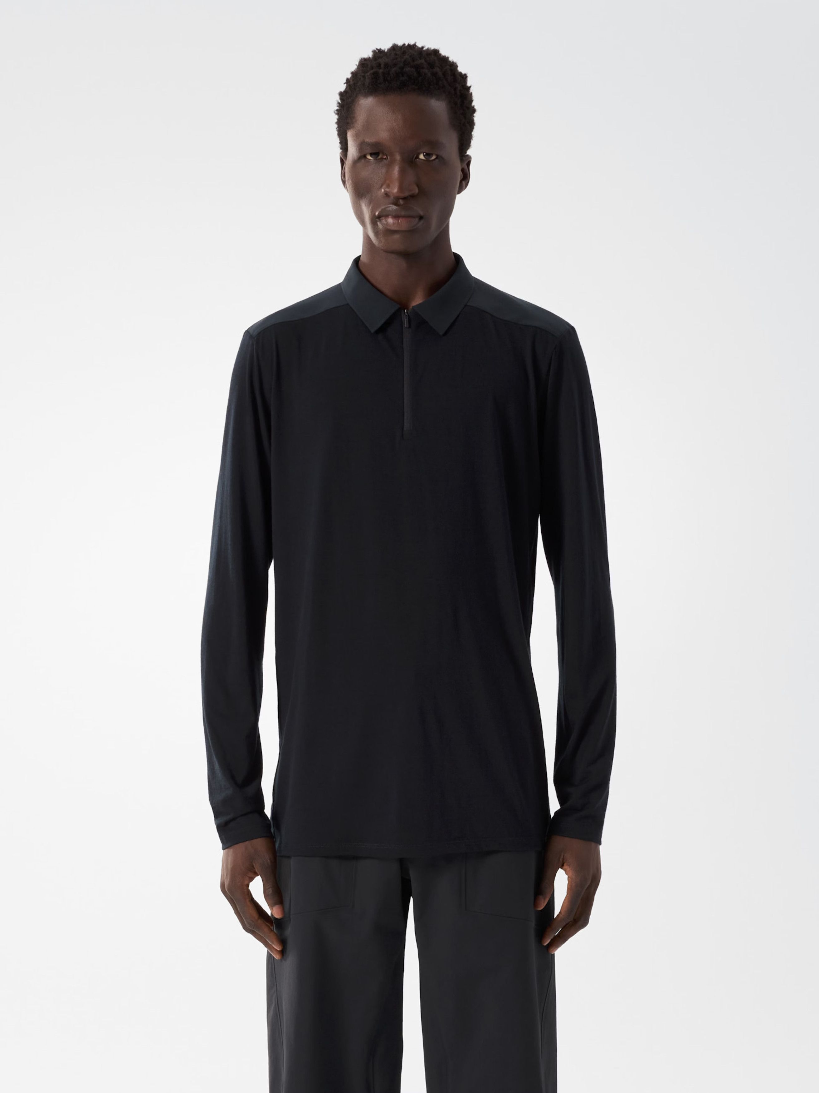 ☆2024ss☆VEILANCE FIELD SS BLACK S Black Veilance Field Short Sleeve Shirt | SVD