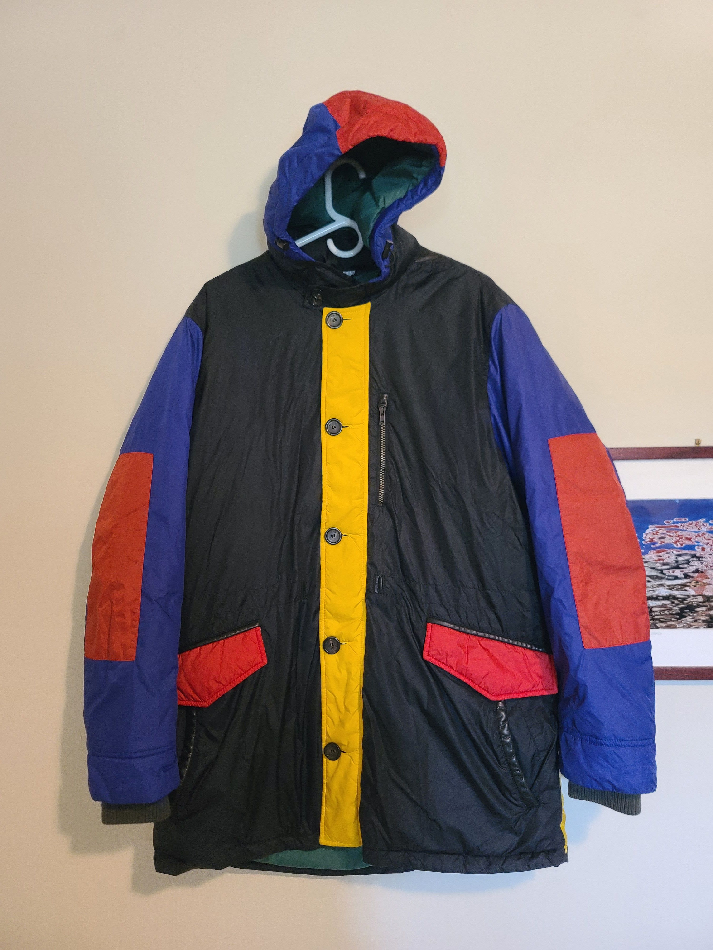 Moschino Moschino Peace Puffer Size US M / EU 48-50 / 2 - 1 Thumbnail