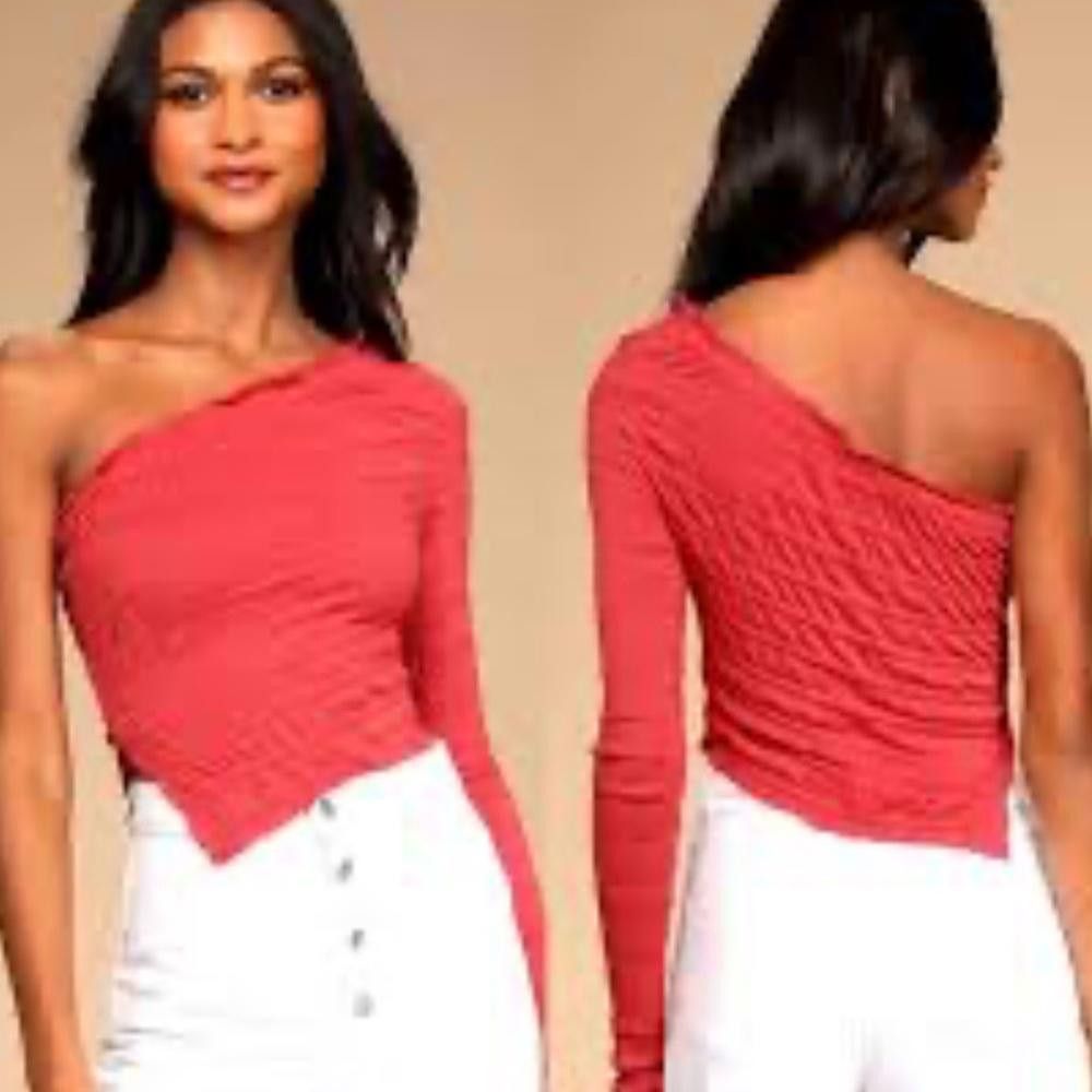 Free People Free People l NWT Jasmine One Shoulder Top Large Size L / US 10 / IT 46 - 1 Thumbnail